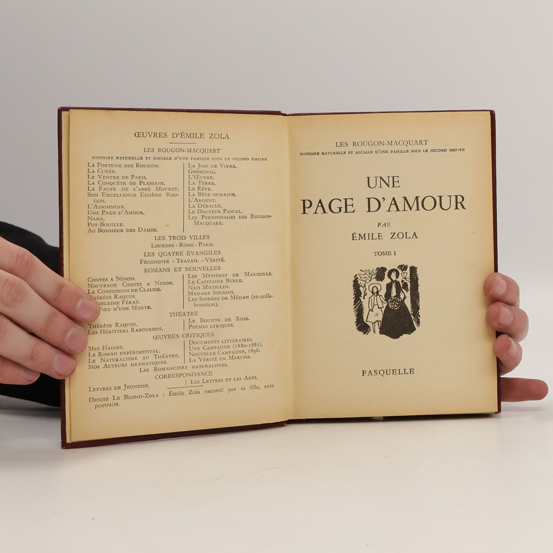 Émile Zola Une Page d'Amour 1