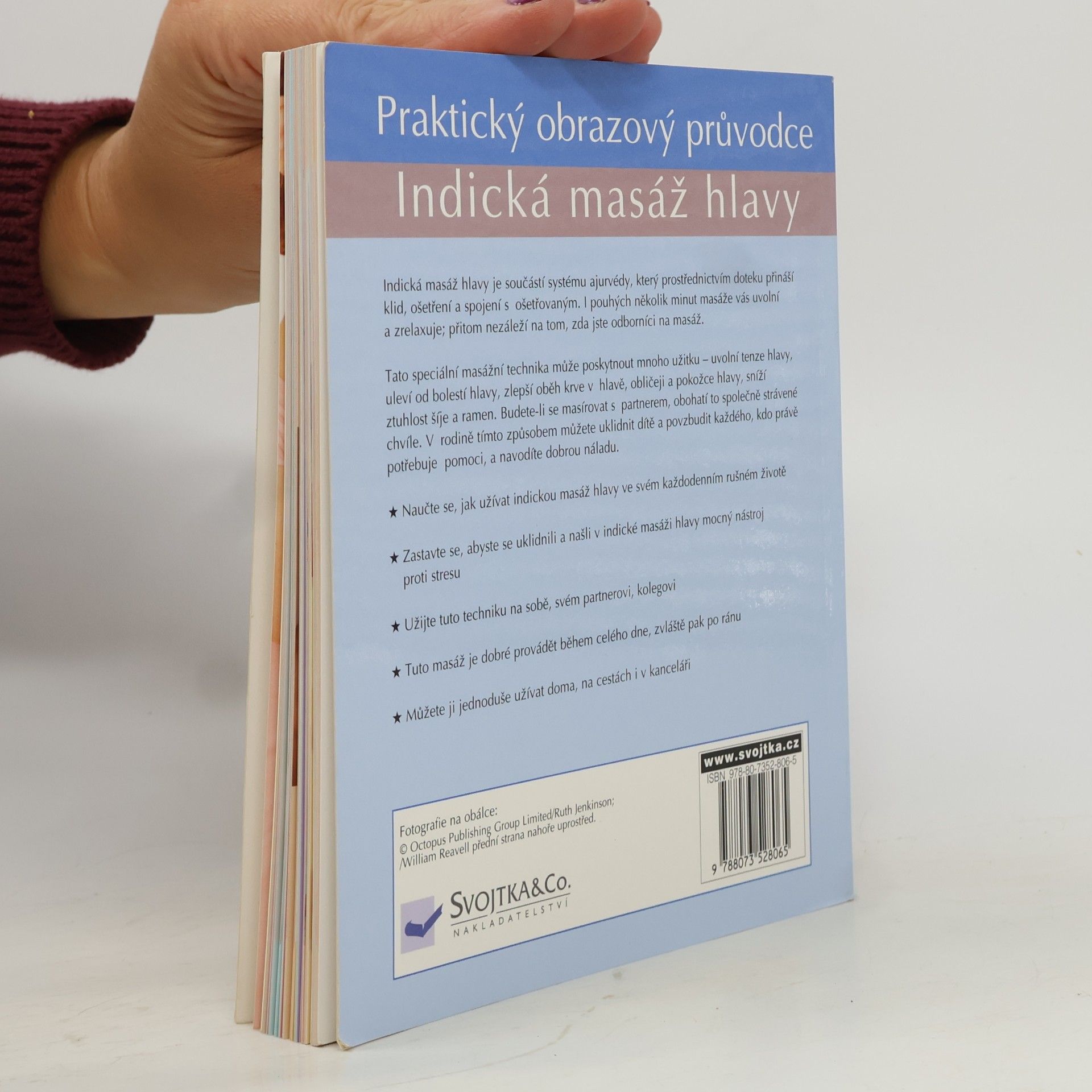 Eilean Bentley Indická masáž hlavy: Praktický obrazový průvodce