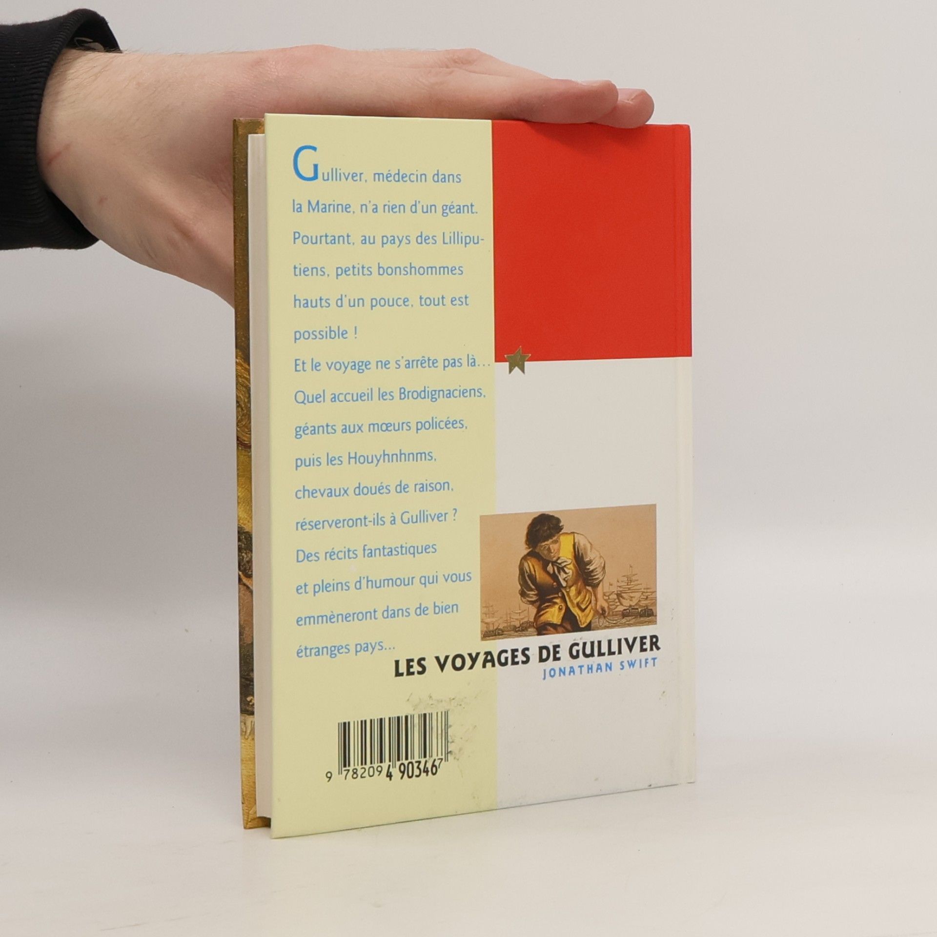 Jonathan Swift Bibliothèque Rouge & Or - 40: Les voyages de Gulliver