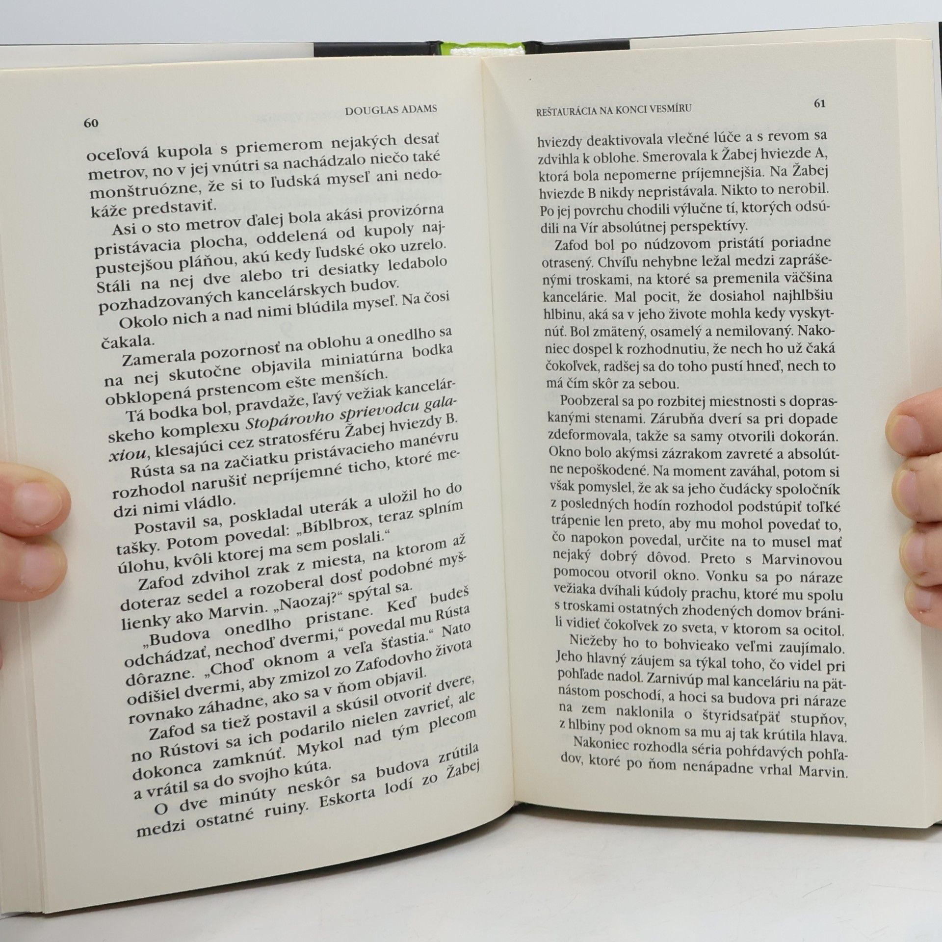 Douglas Adams Reštaurácia na konci vesmíru
