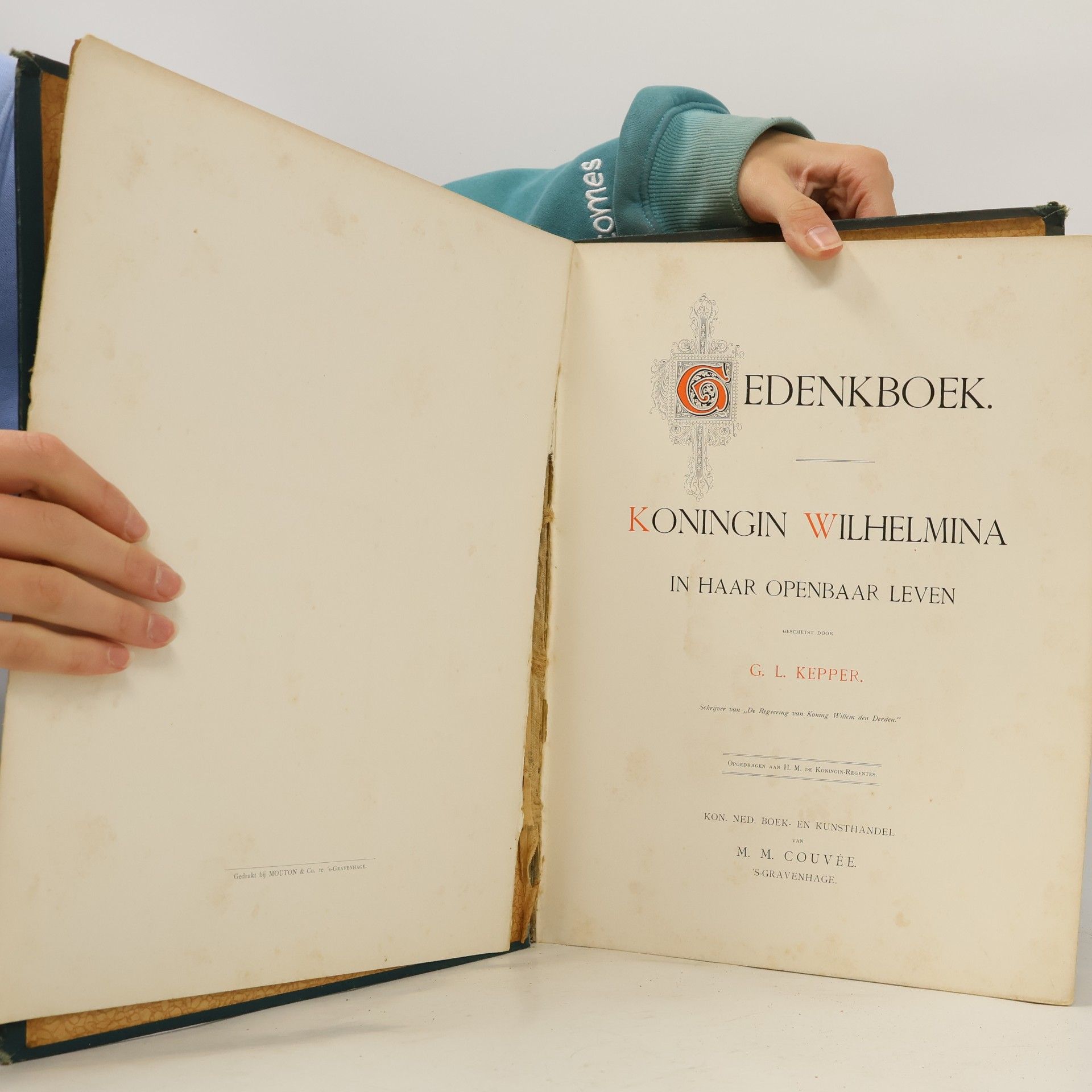 G. L. Kepper Gedenkboek. Koningin Wilhelmina in haar openbaar leven