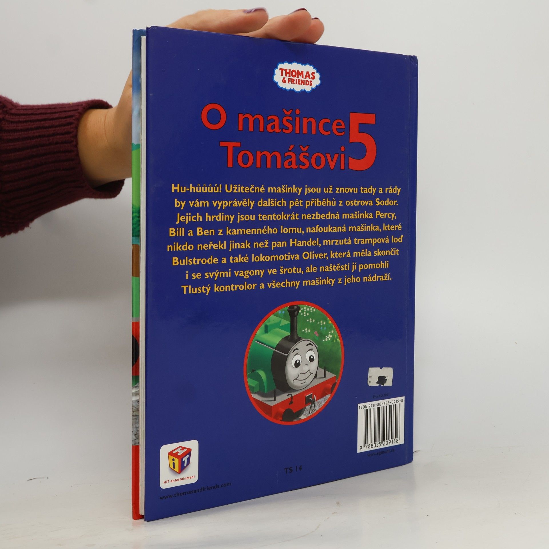 Květa Palowská O mašince Tomášovi 5