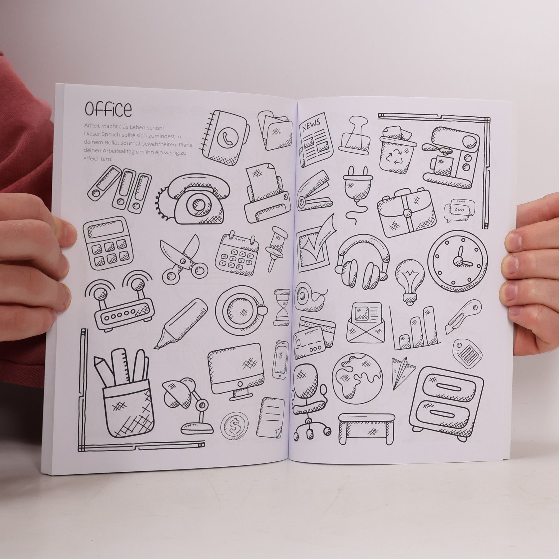 Vorlagenbuch, das kreative Atelier Vorlagenbuch: über 1500 Vorlagen für dein Bullet Journal | Planer | Kawaii Doodles | Schmuckelemente | Layout Elemente | easy Setups | Journal ... Tiere, Einhorn, Essen und Trinken,...