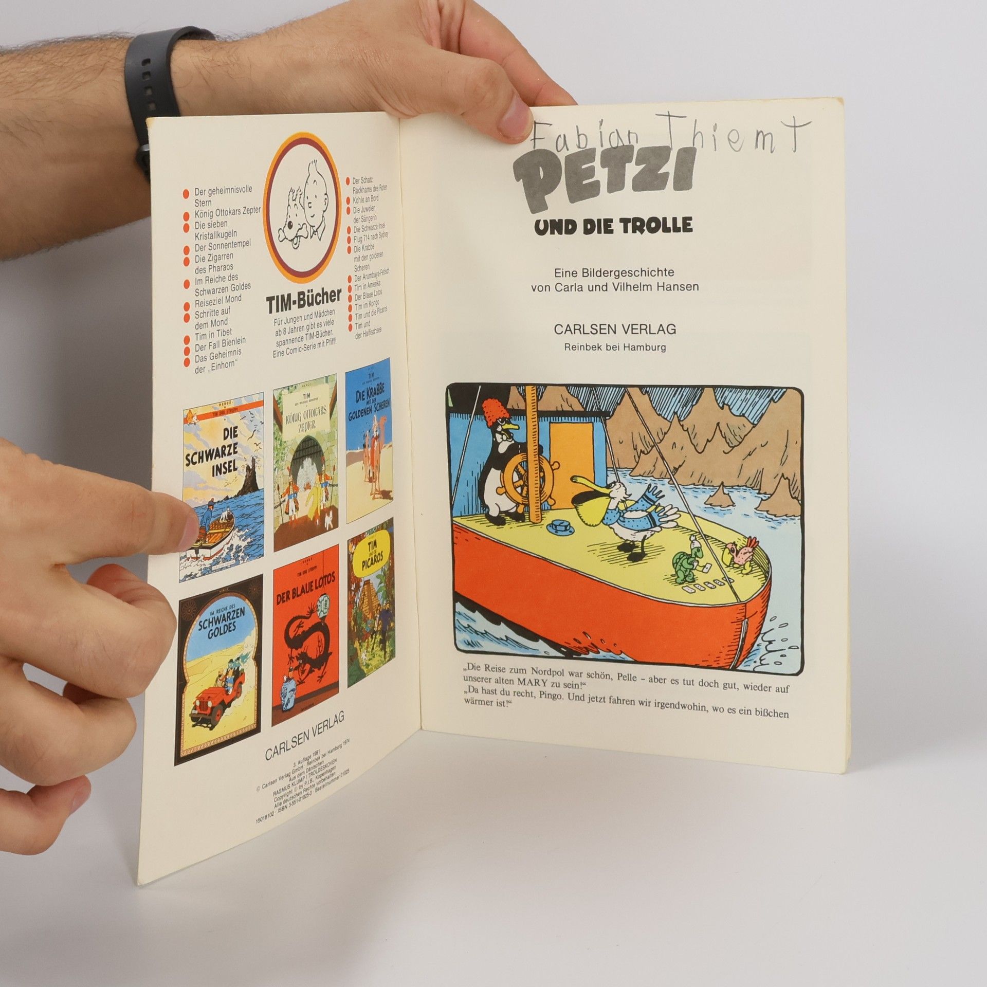 Petzi-Bücher - 25: Petzi und die Trolle