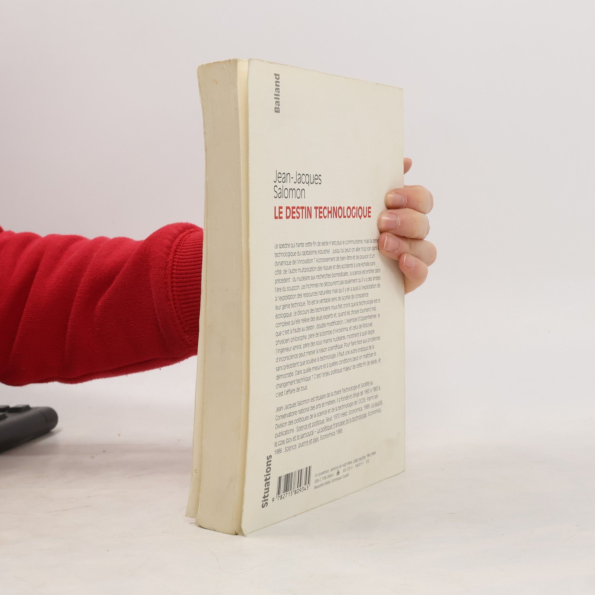 Jean Jacques Salomon Situations: Le destin technologique