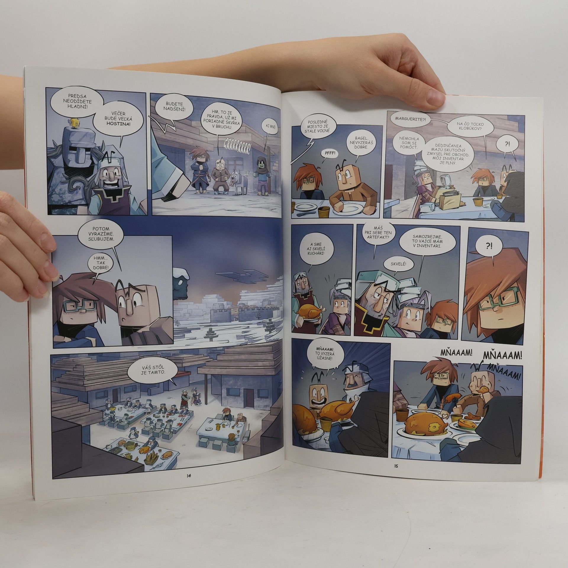Kolektiv autorů Denník malého Minecrafťáka. Komiks 5