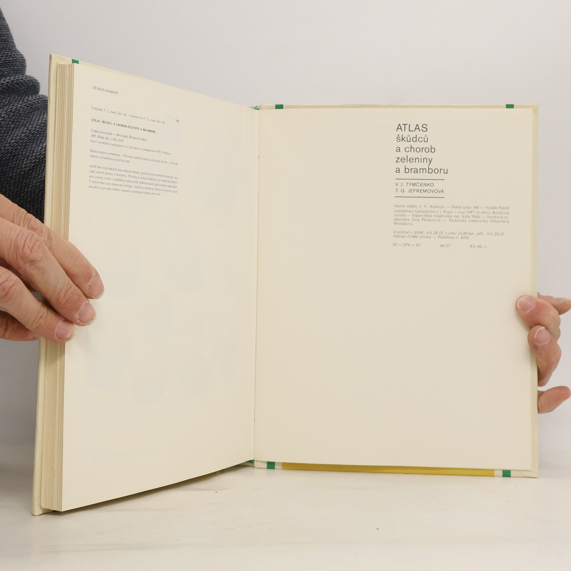 Autorenkollektiv Atlas škůdců a chorob zeleniny a bramboru
