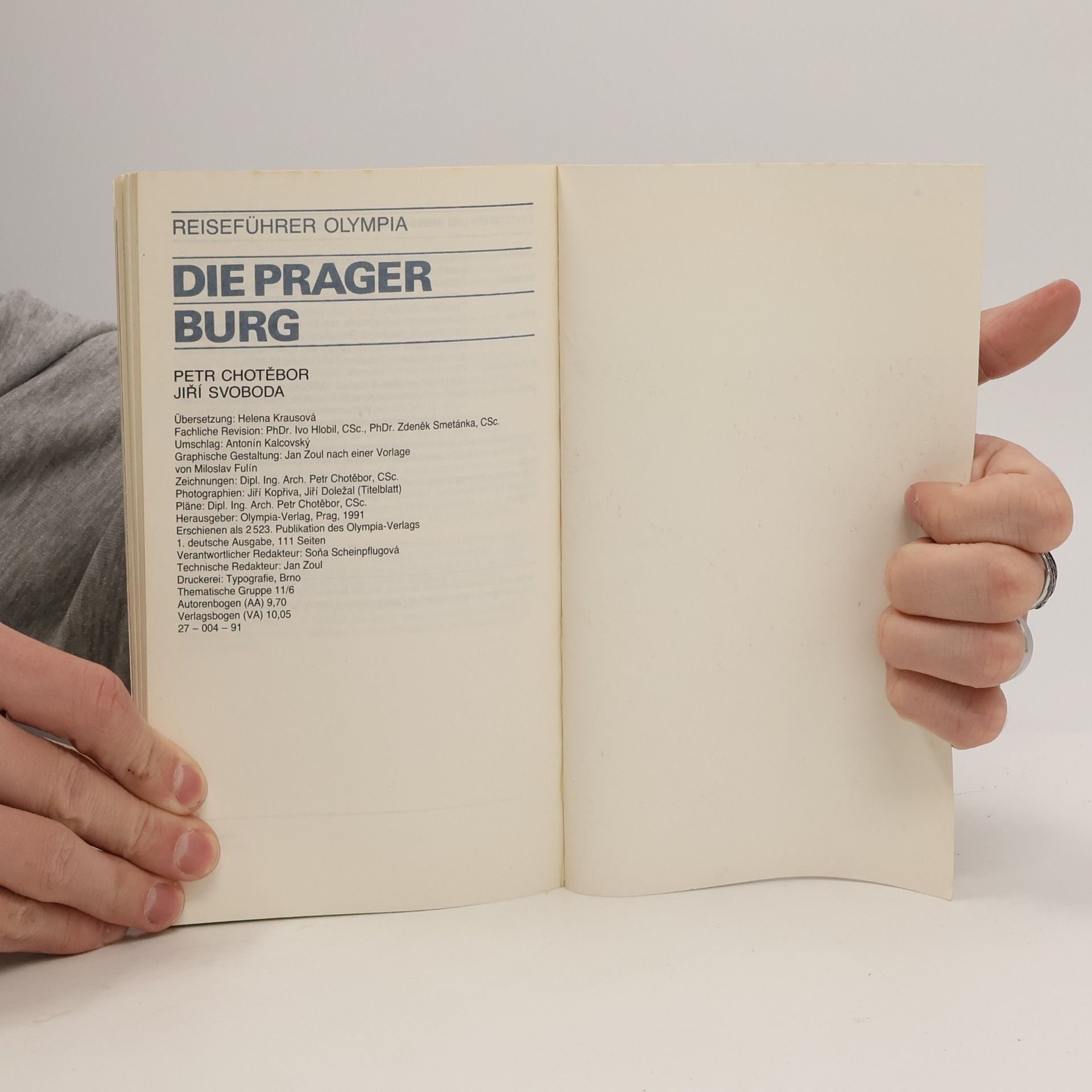 Petr Chotěbor Die Prager Burg