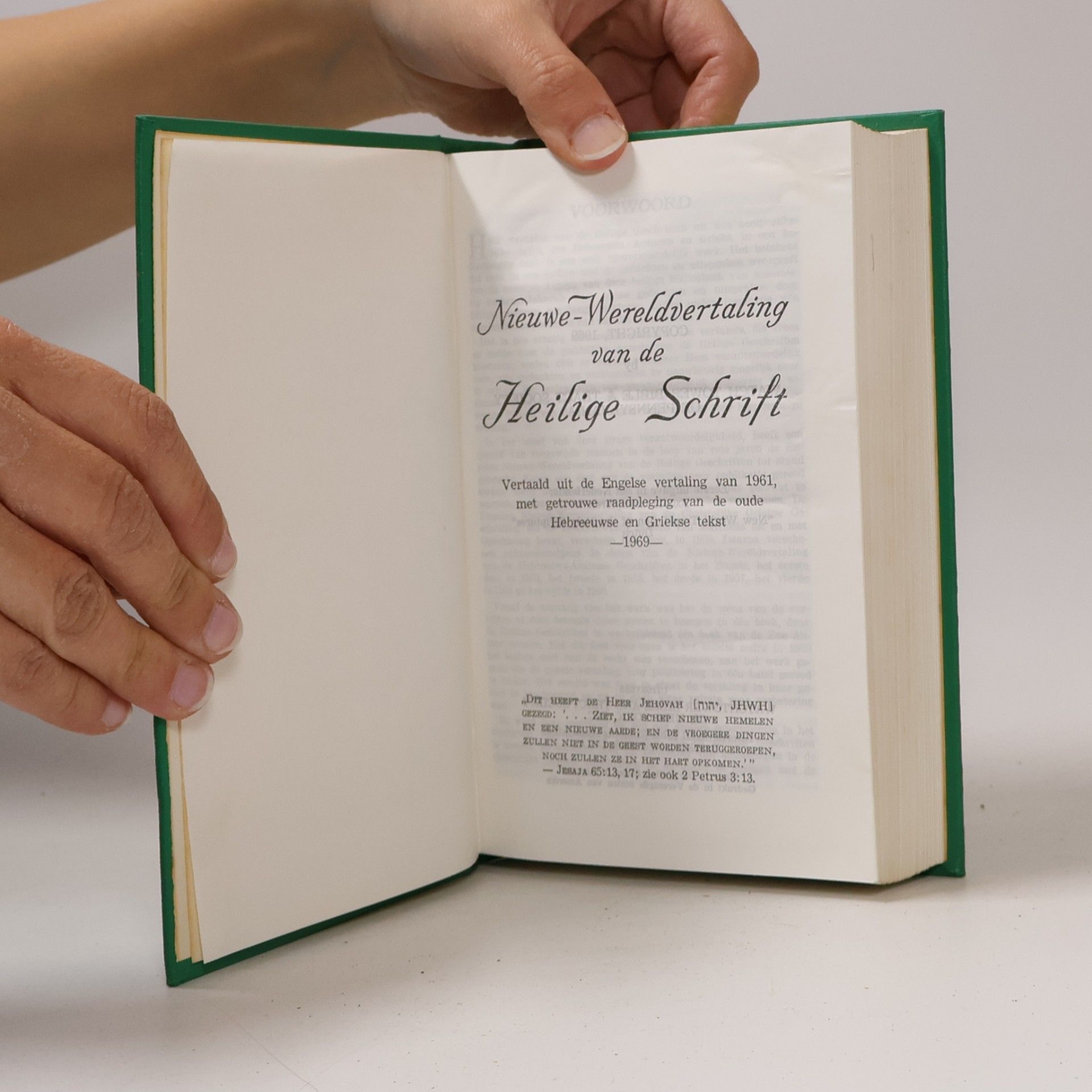 Various authors Nieuwe-Wereldvertaling van de Heilige Schrift