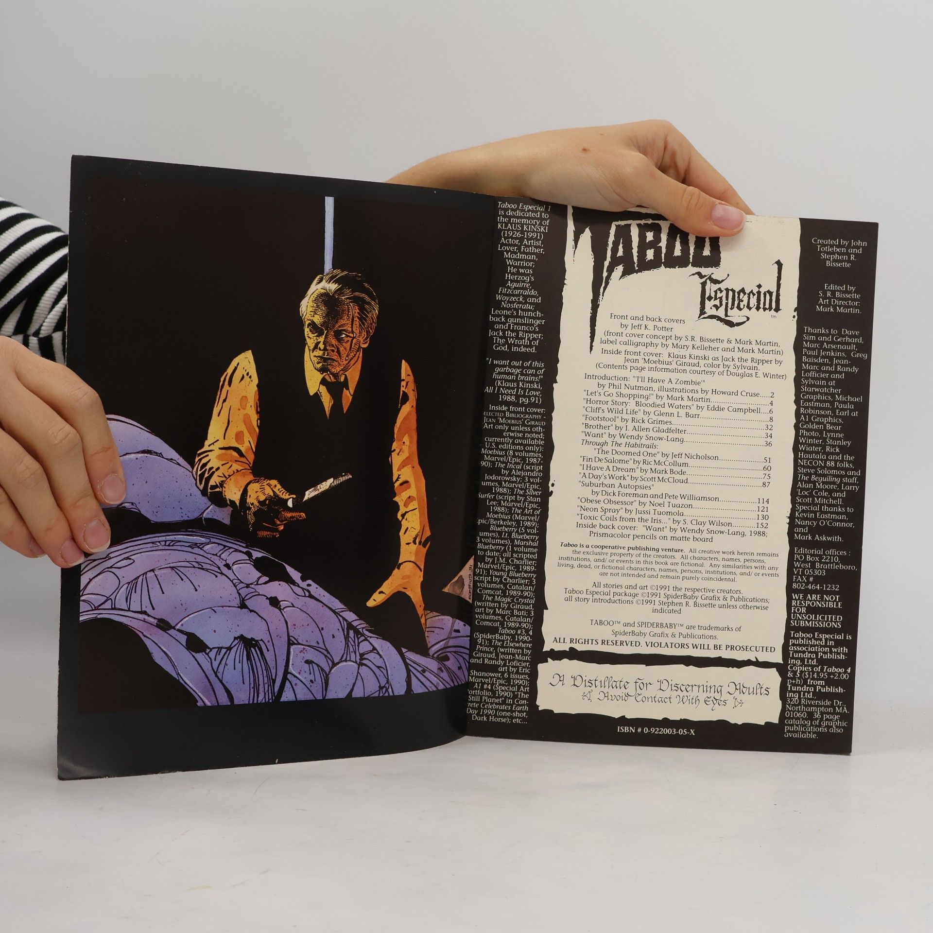 Eddie Campbell Taboo Especial