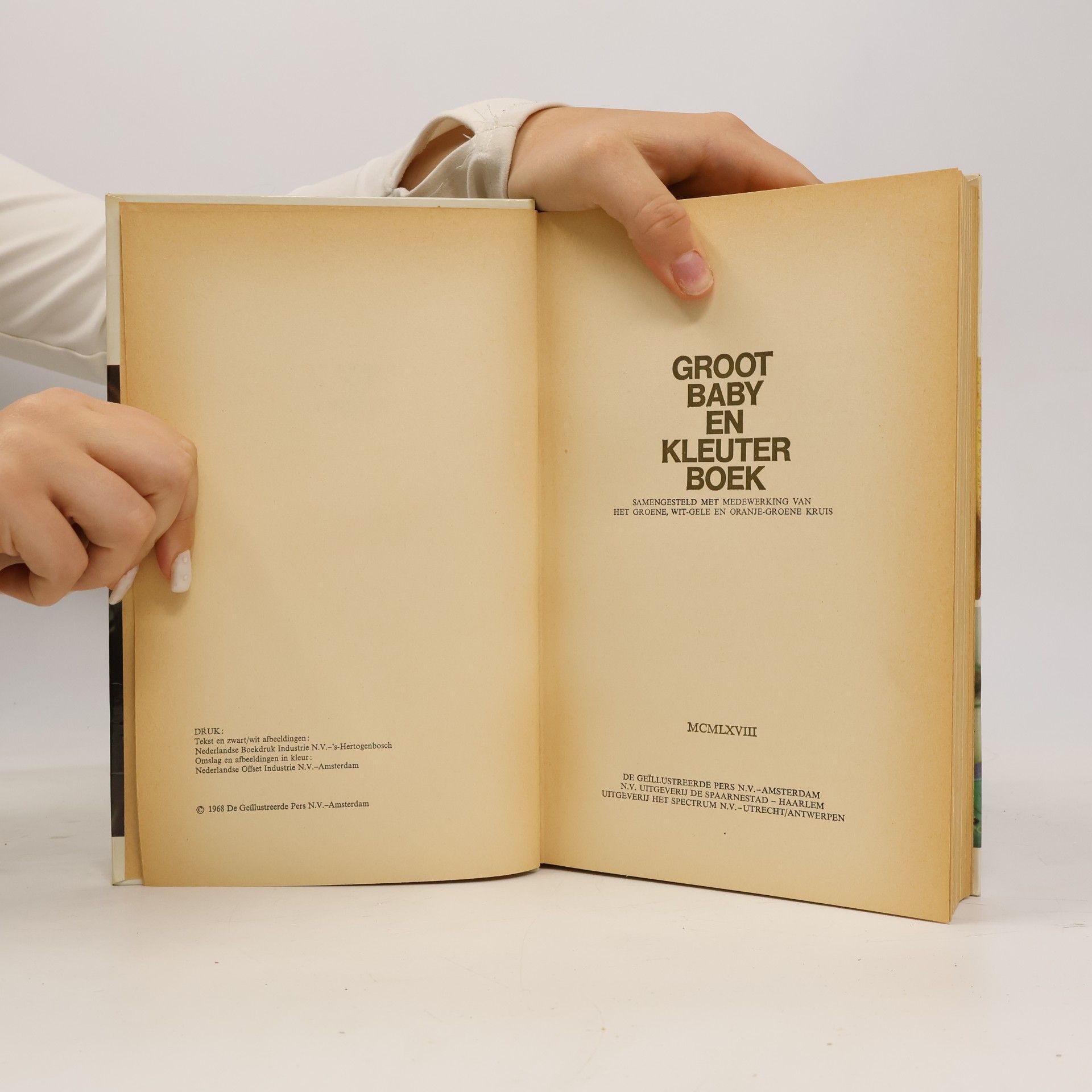 Collectif d'auteurs Groot baby en kleuter boek