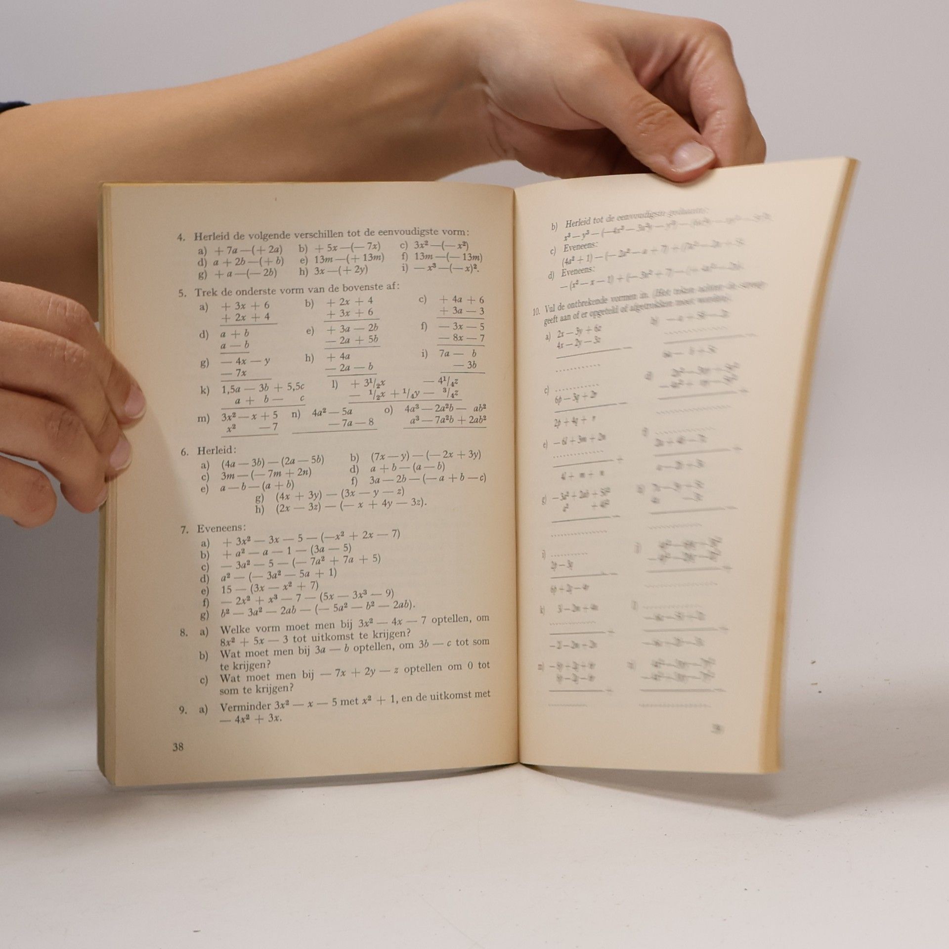 Various authors Verzameling van rekenkundige en algebraïsche vraagstukken