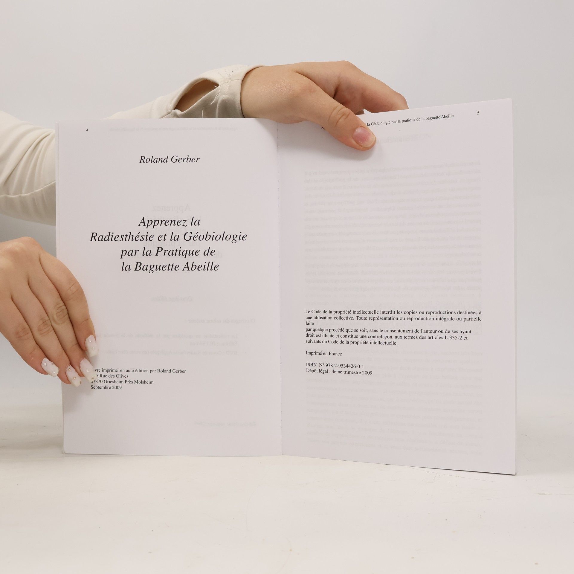 Roland Gerber Apprenez la radiesthésie et la géobiologie