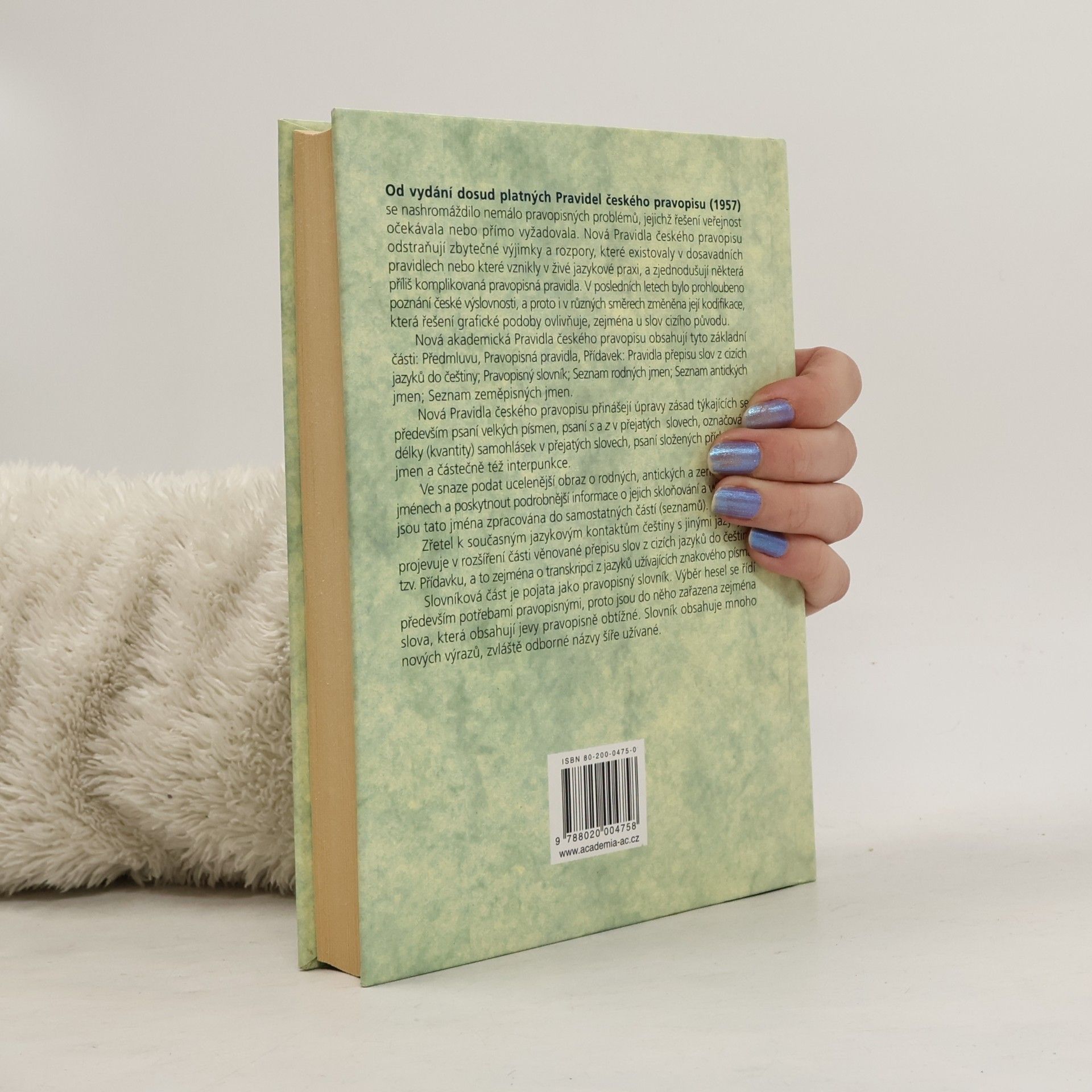 Collectif d'auteurs Akademická pravidla českého pravopisu