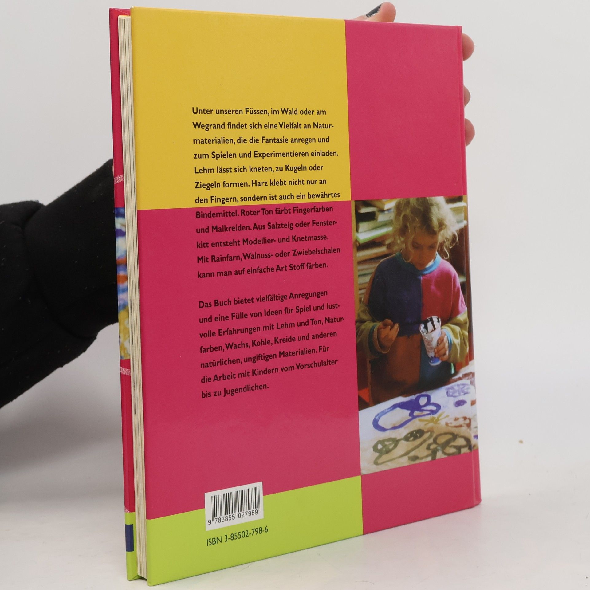 Heinz Knieriemen Kinderwerkstatt Naturfarben und Lehm