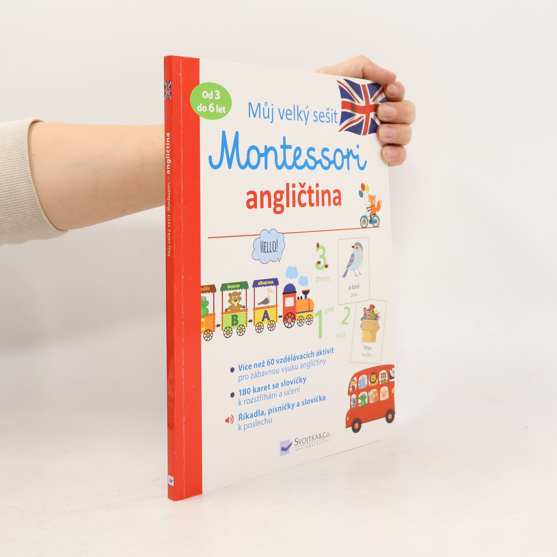 Můj velký sešit Montessori angličtina
