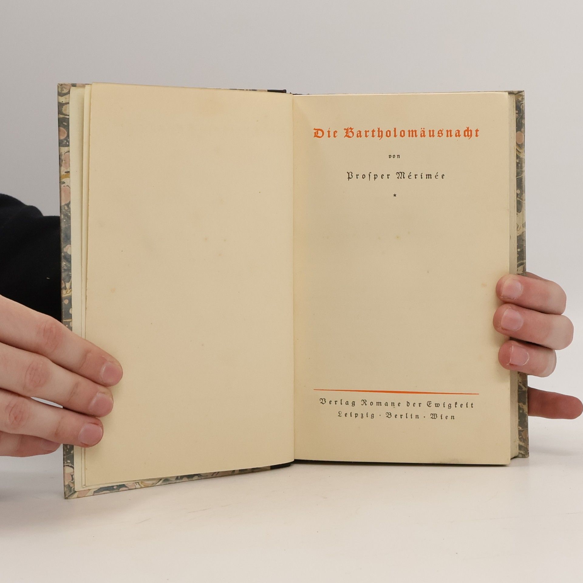 Prosper Mérimée Die Bartholomäusnacht