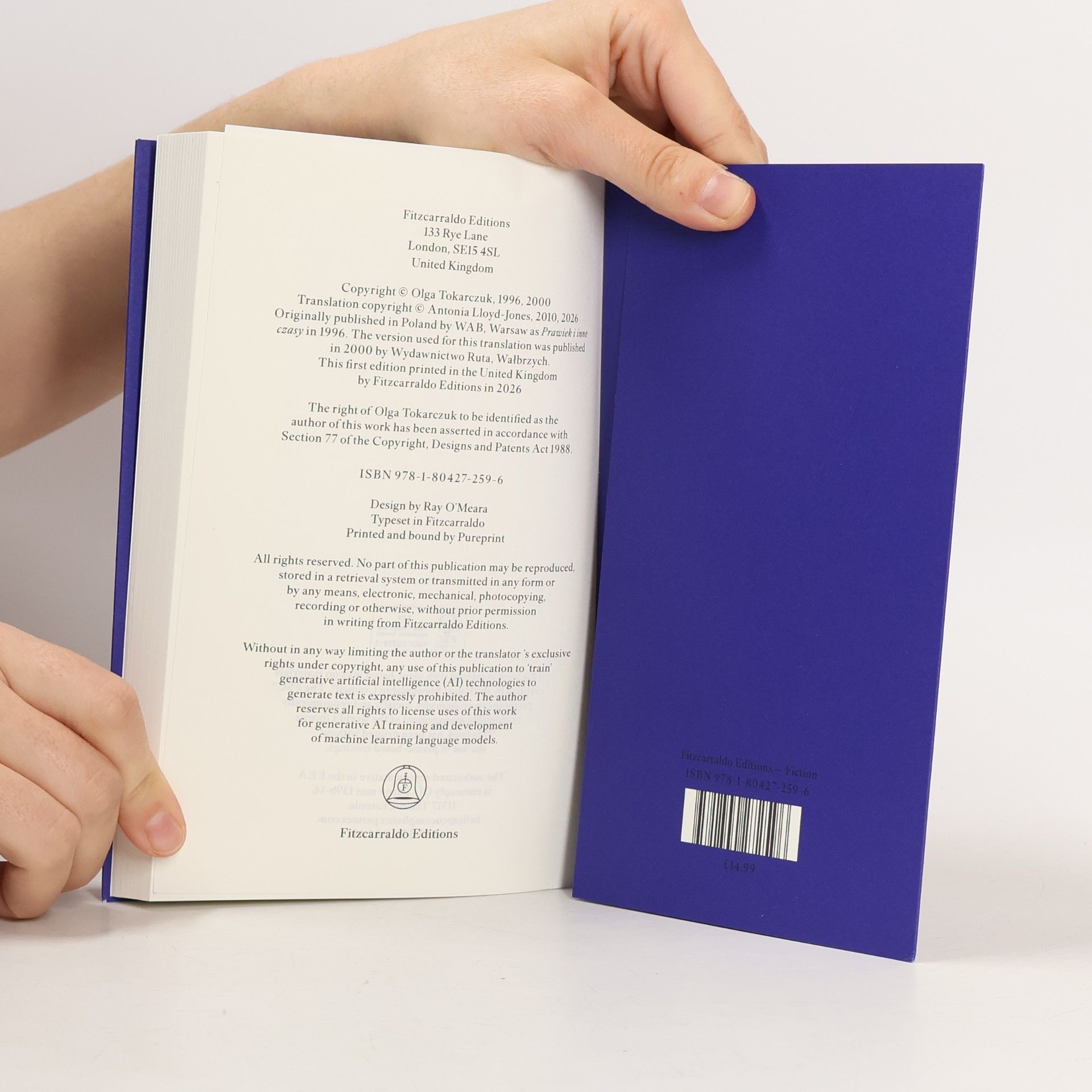 Olga Tokarczuk Primeval And Other Times