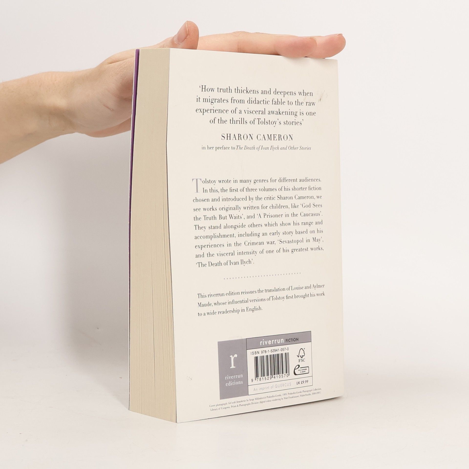 León Tolstói Riverrun Editions: The Death of Ivan Ilych and Other Stories