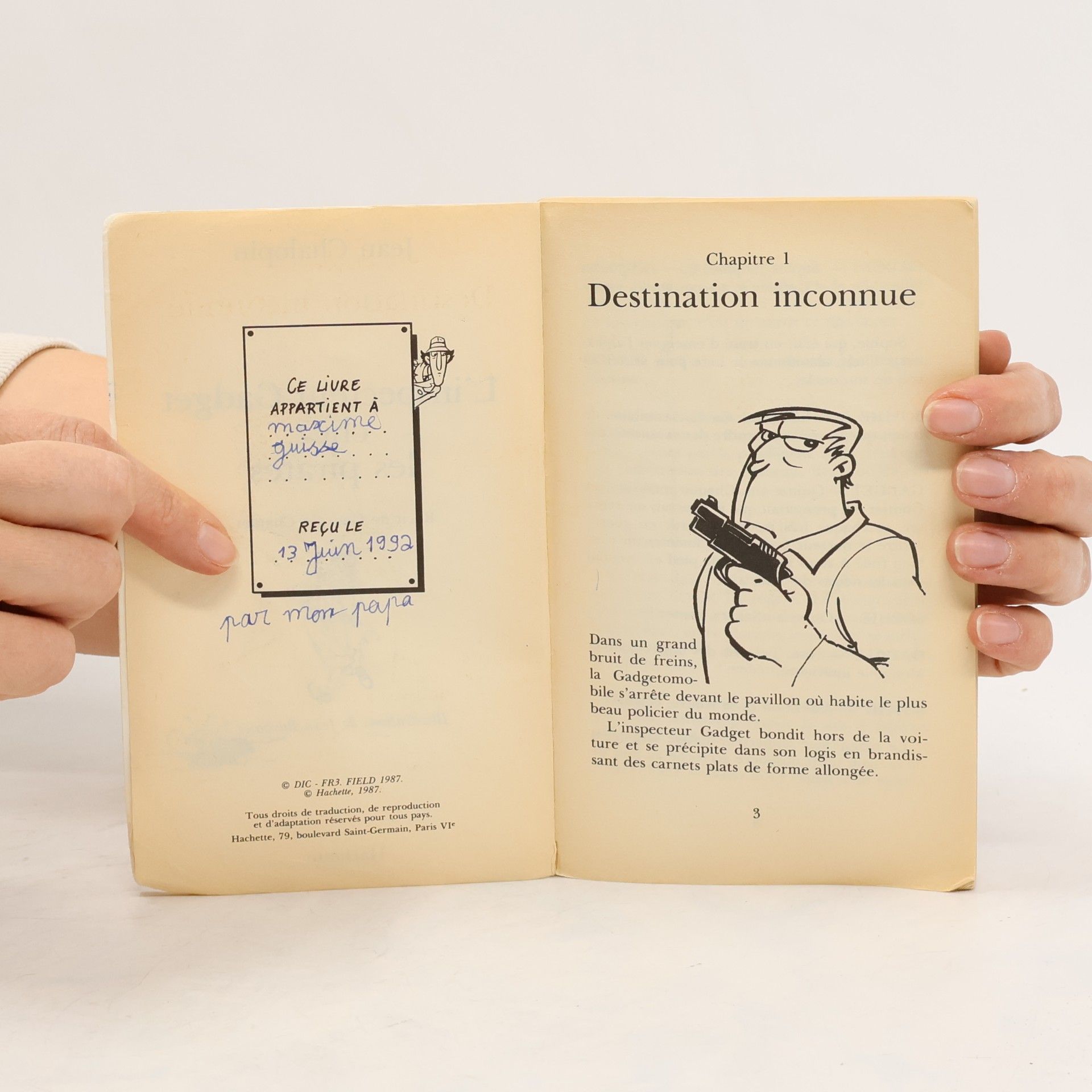 Jean Chalopin Bibliothèque Rose - 1036: L'inspecteur Gadget chez les pirates