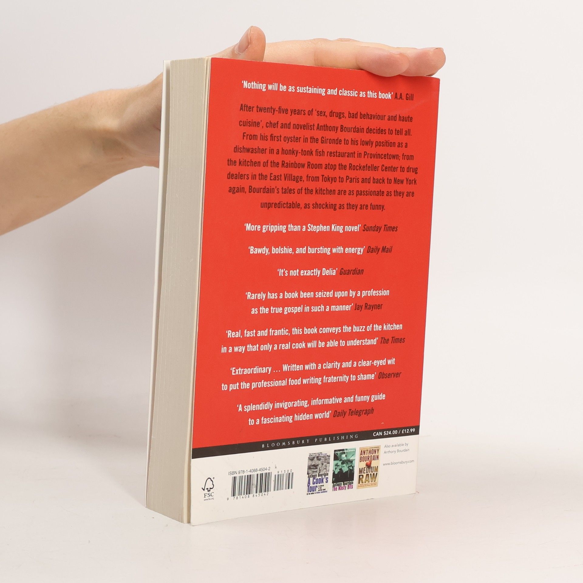 Anthony Bourdain Kitchen Confidential