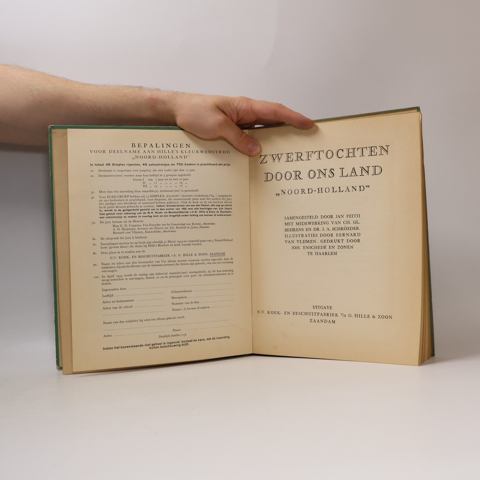 Various authors Zwerftochten door ons land