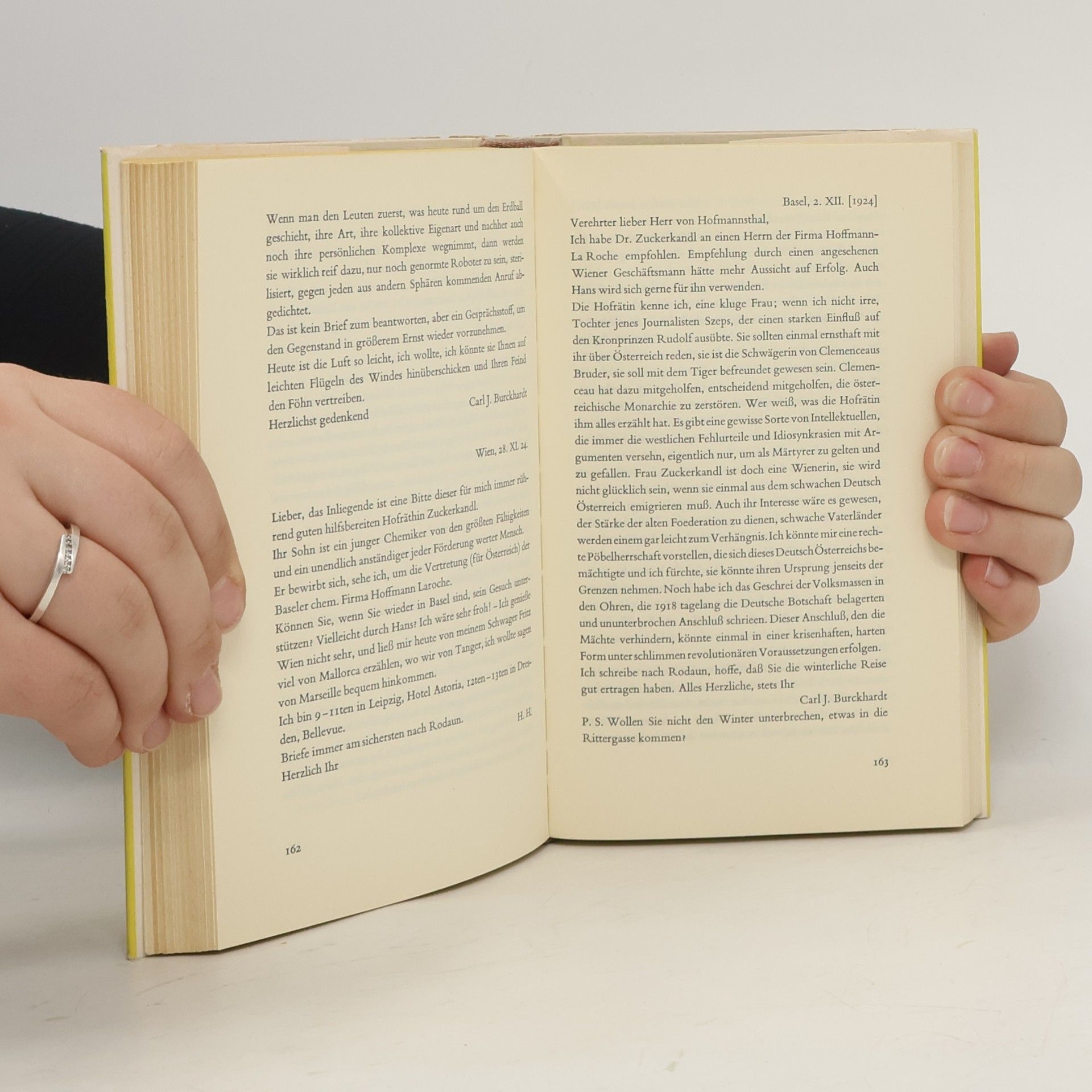 Hugo von Hofmannsthal Briefwechsel