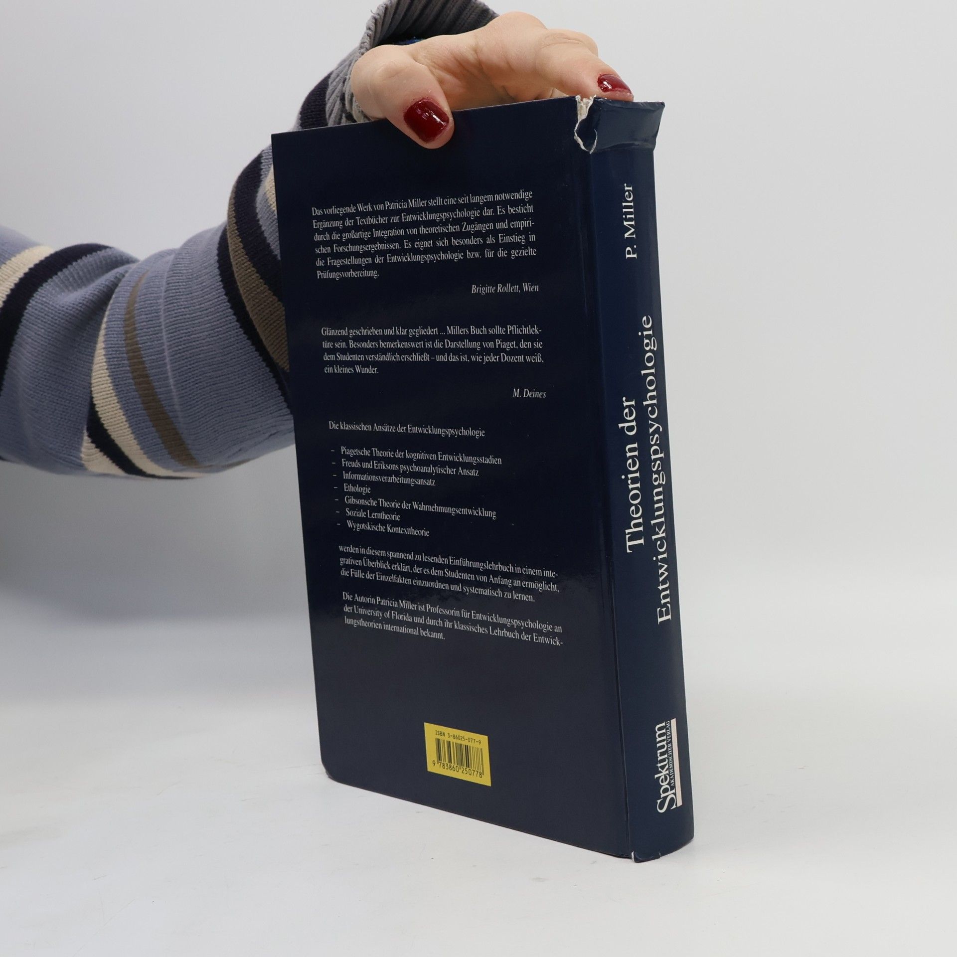 Patricia H. Miller Theorien der Entwicklungspsychologie