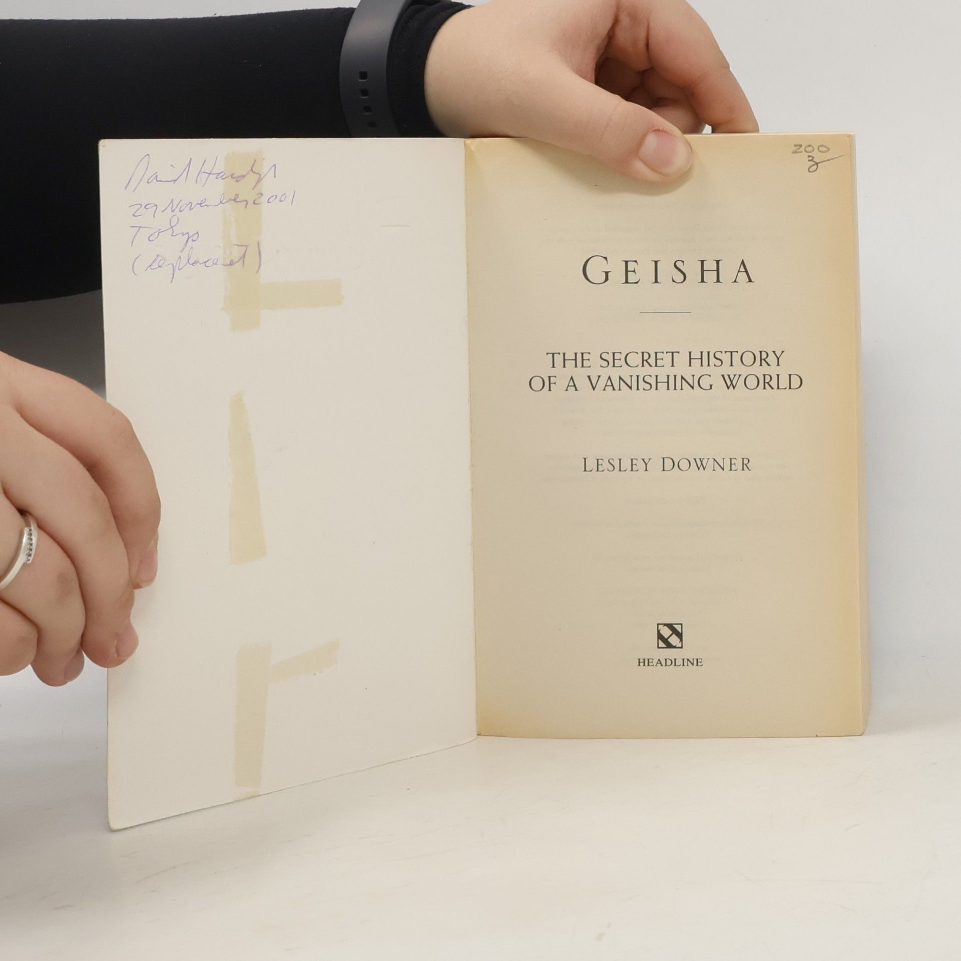 Lesley Downer Geisha : The Secret History of a Vanishing World