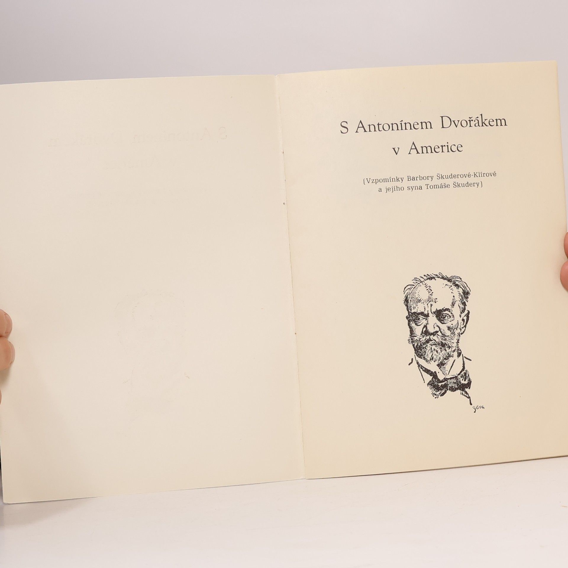 Tomáš Škudera S Antonínem Dvořákem v Americe