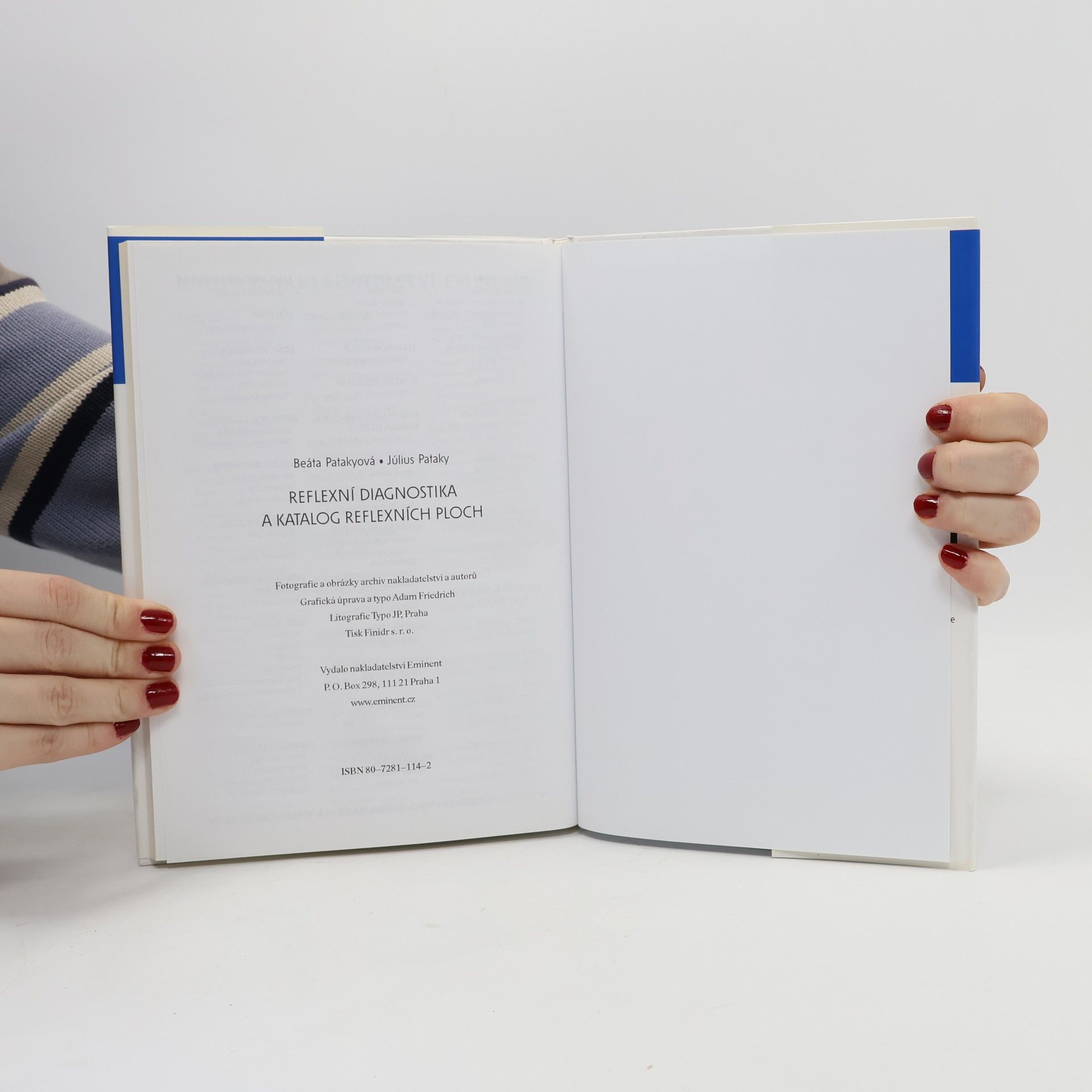 Beáta Patakyová Reflexní diagnostika a katalog reflexních ploch