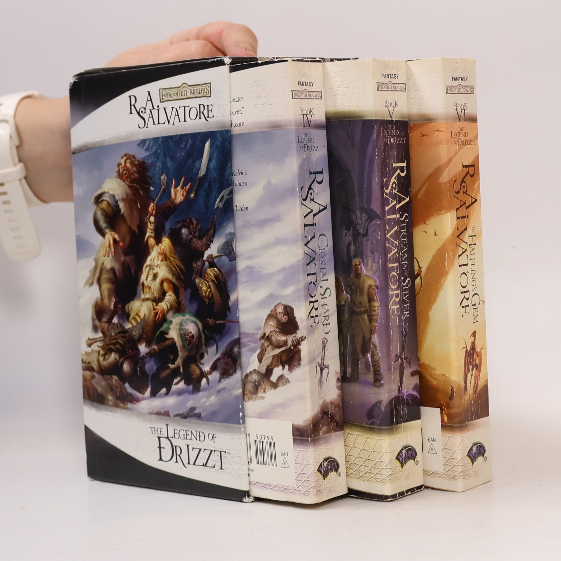 R. A. Salvatore The legend of Drizzt. Set II (díly IV - VI, 3 svazky)