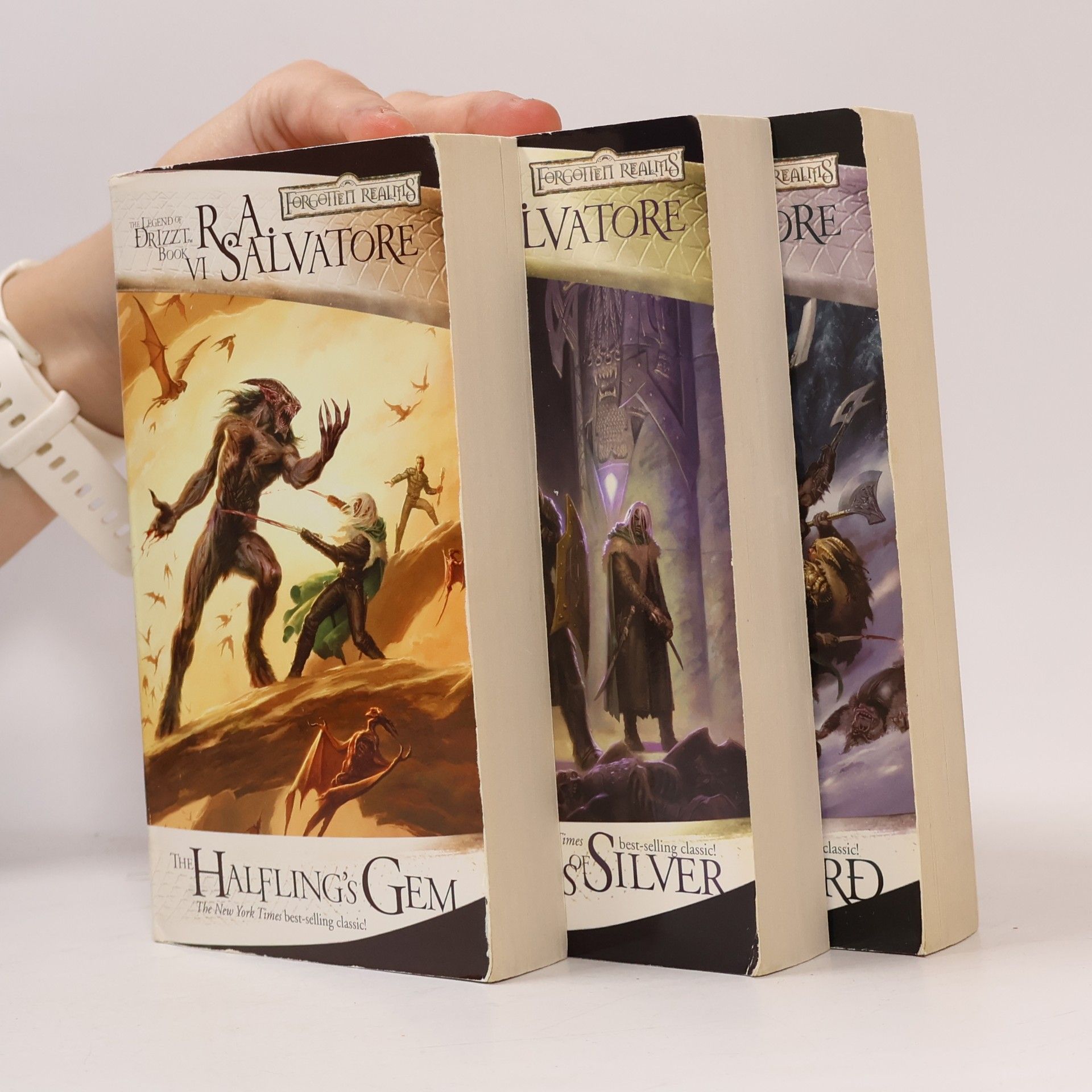 R. A. Salvatore The legend of Drizzt. Set II (díly IV - VI, 3 svazky)