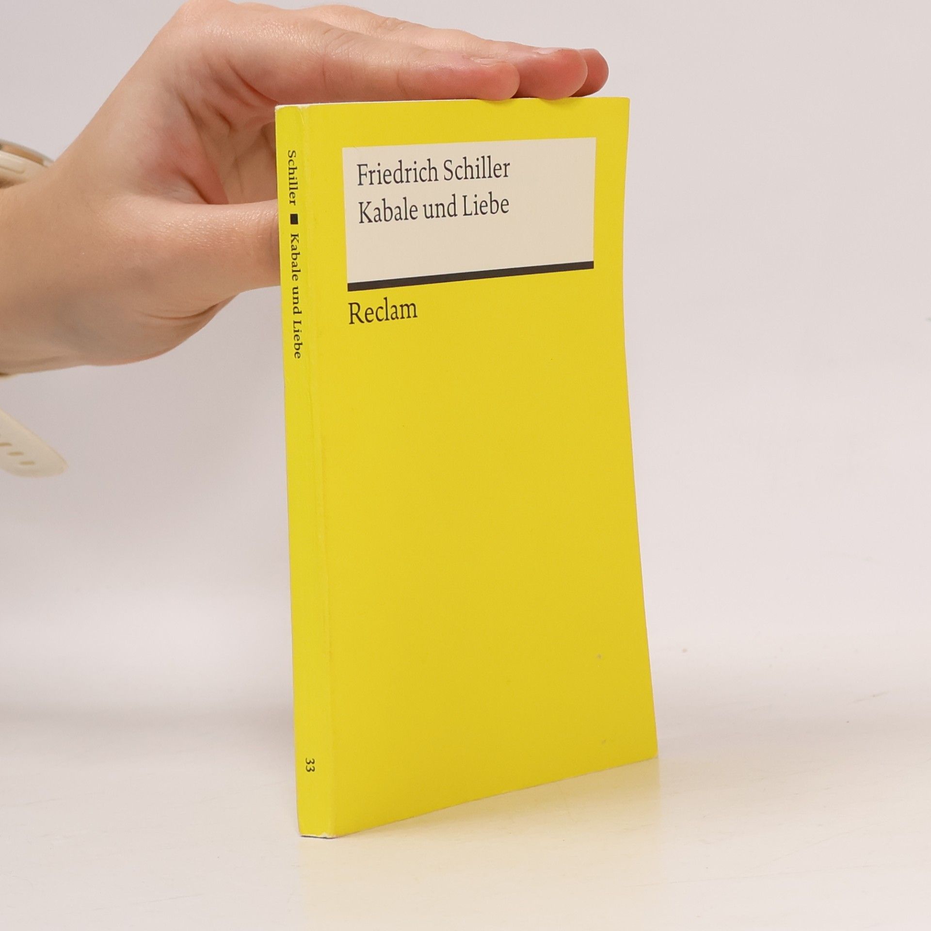 Friedrich Schiller Kabale und Liebe