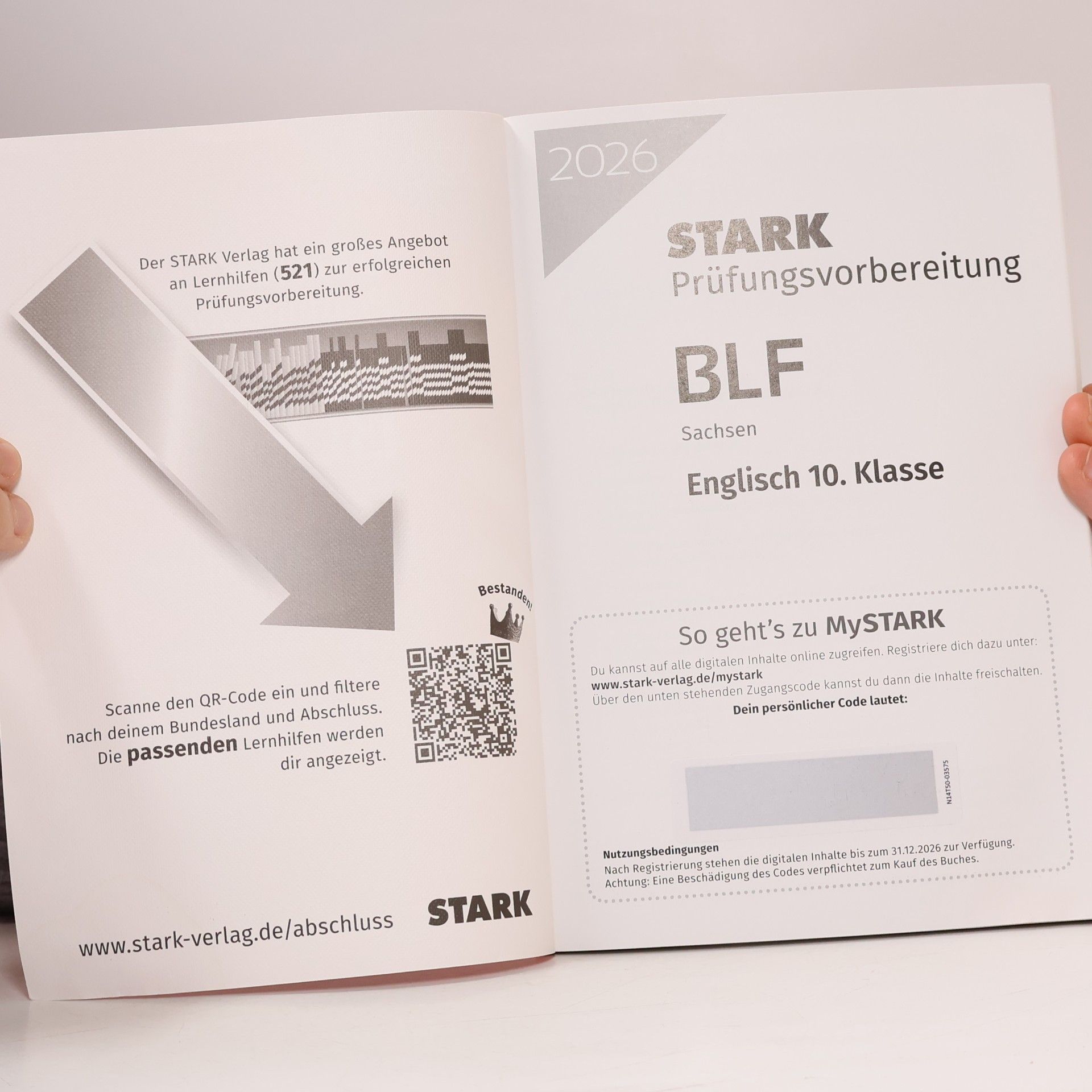 Englisch 10. Klasse - BLF Gymnasium 2026 Sachsen - Prüfungsvorbereitung