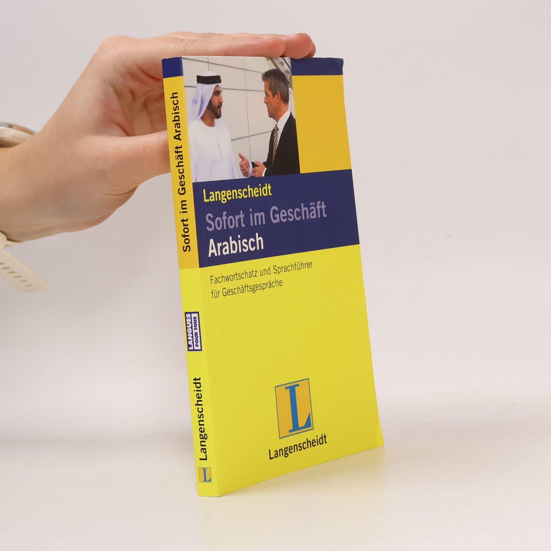 Sofort im Geschäft Arabisch