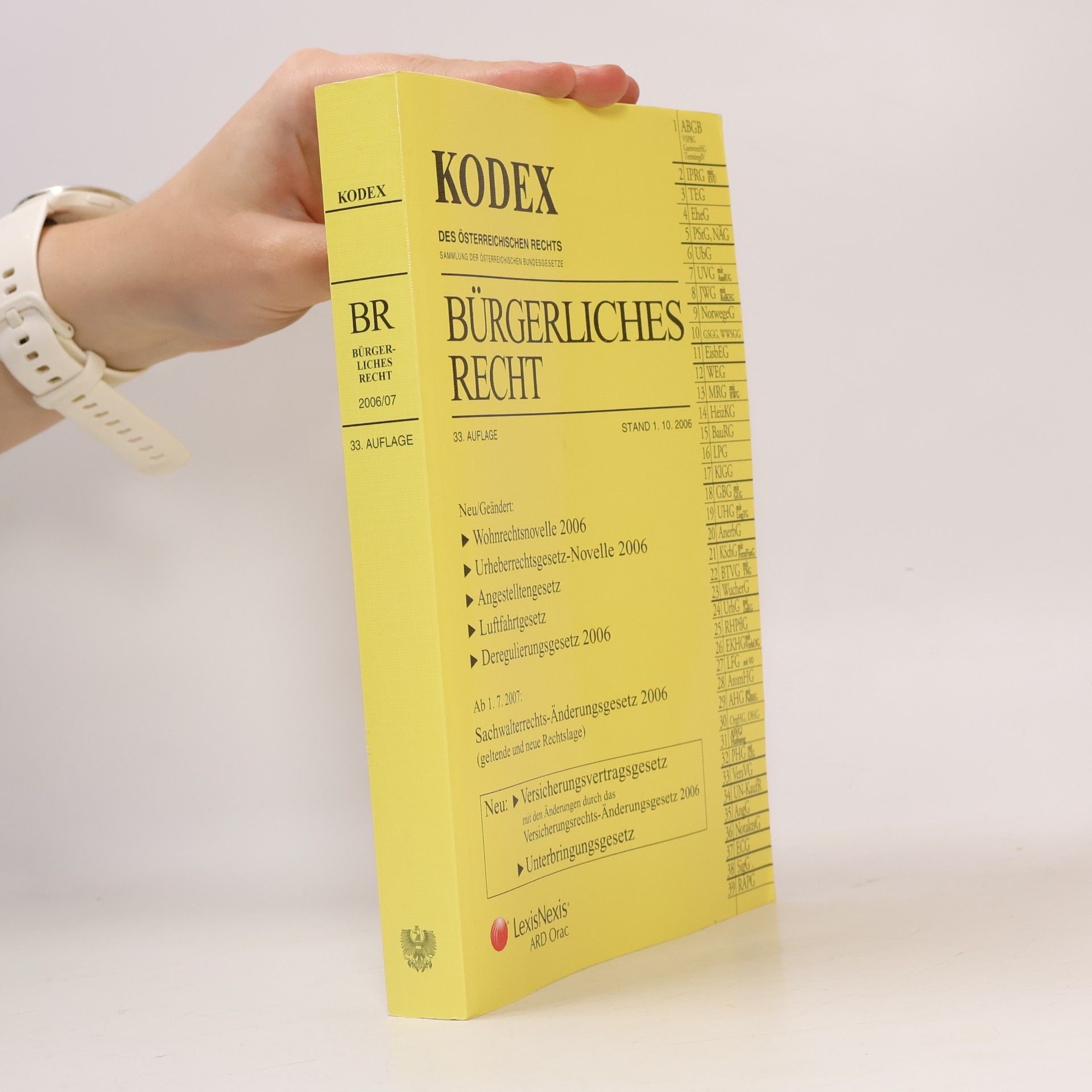 Kodex des österreichischen Rechts - 33: Bürgerliches Recht