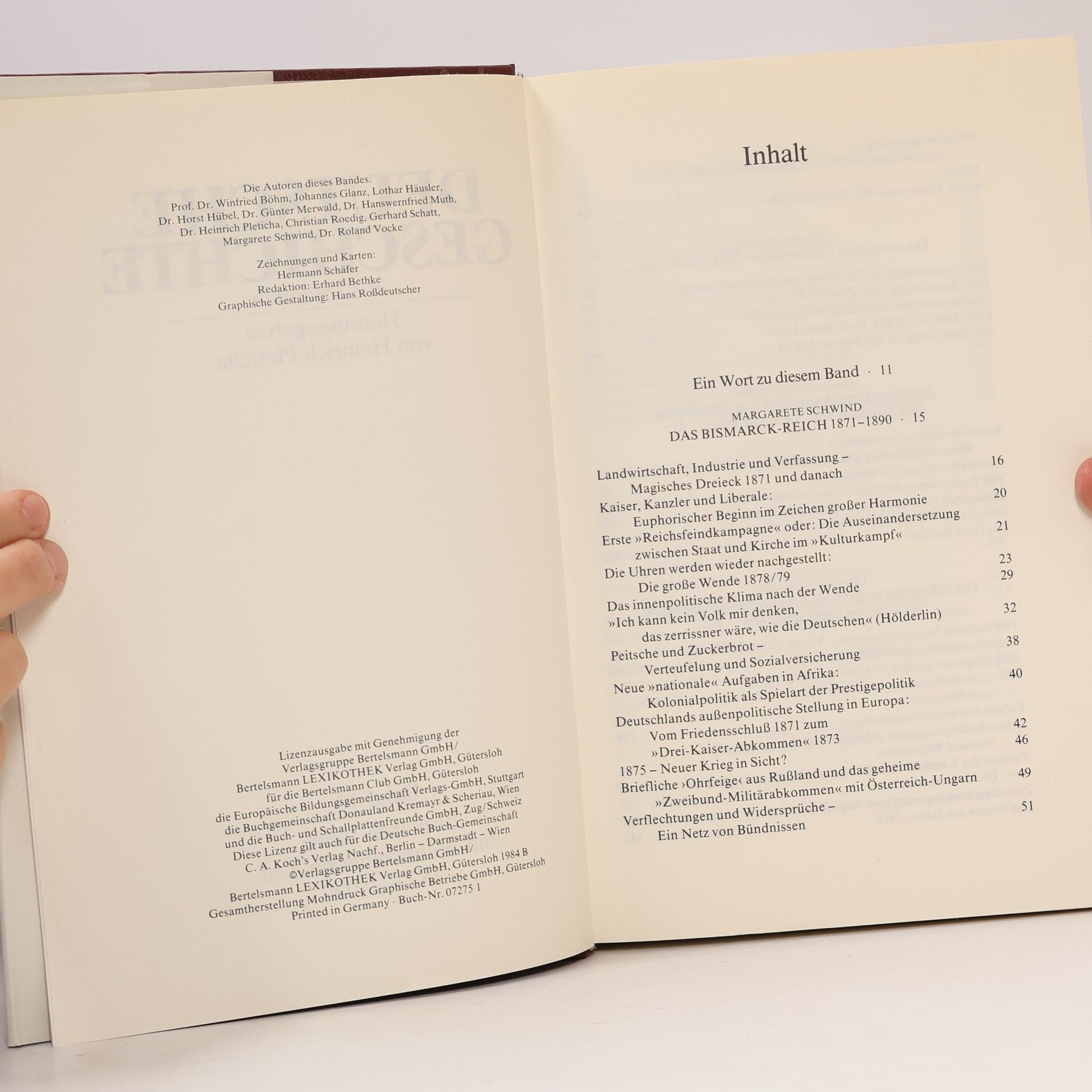 Winfried Böhm Deutsche Geschichte 10