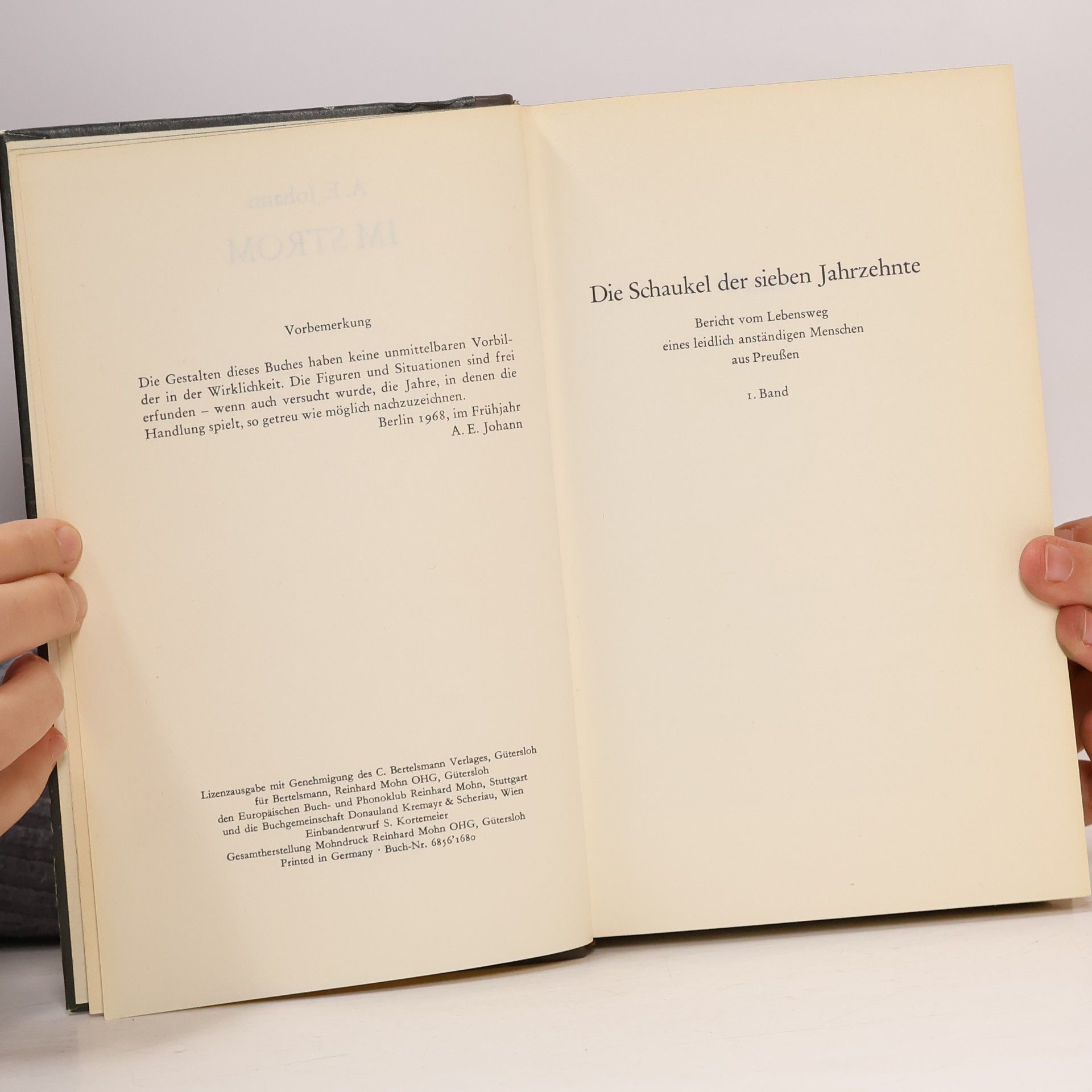 A. E. Johann Im Strom