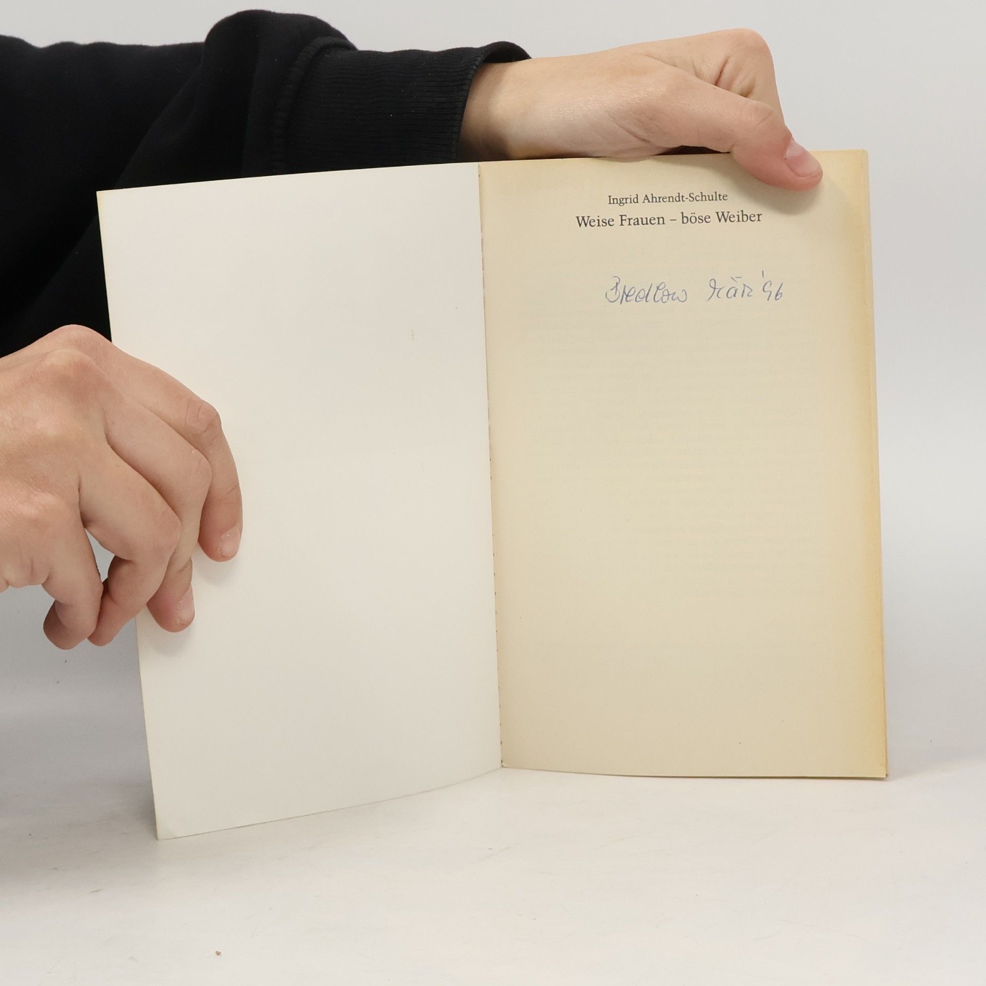 Ingrid Ahrendt-Schulte Weise Frauen - böse Weiber