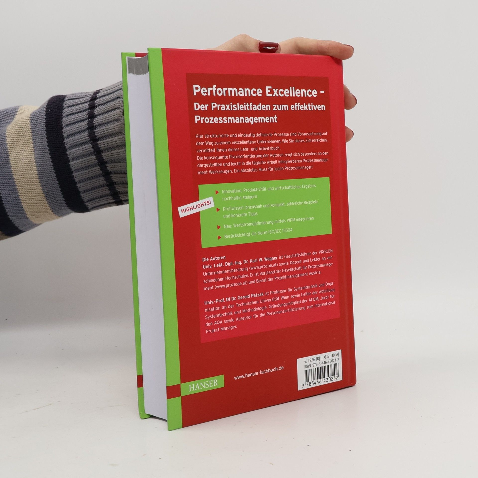 Karl W. Wagner Performance excellence