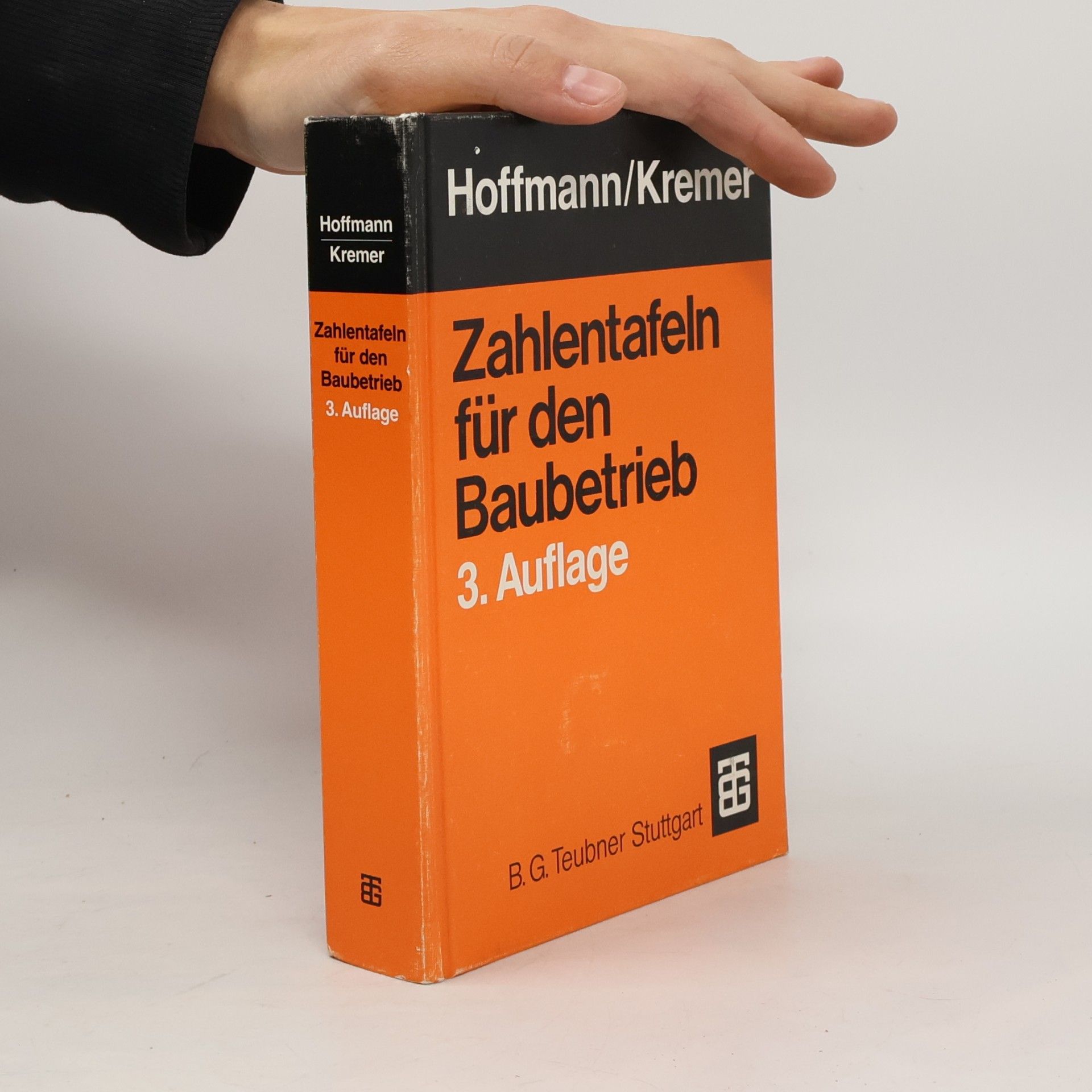 Manfred Hoffmann Zahlentafeln für den Baubetrieb 3. Auflage