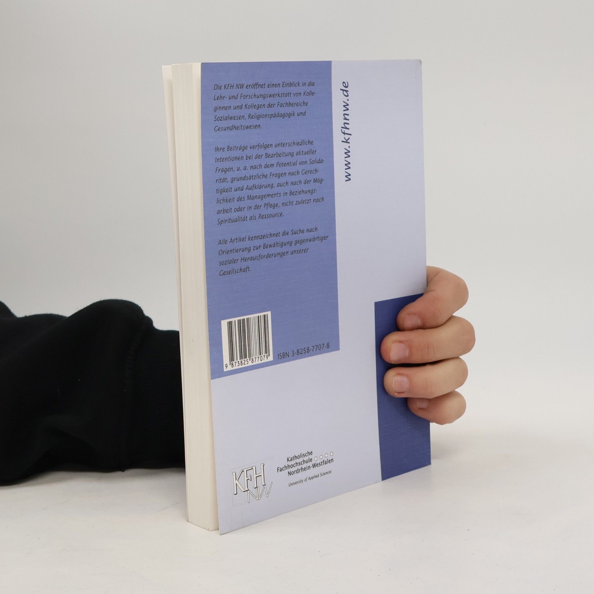 Jahrbuch der Katholischen Fachhochschule Nordrhein-Westfalen. Sozialwesen - Gesundheitswesen - Theologie