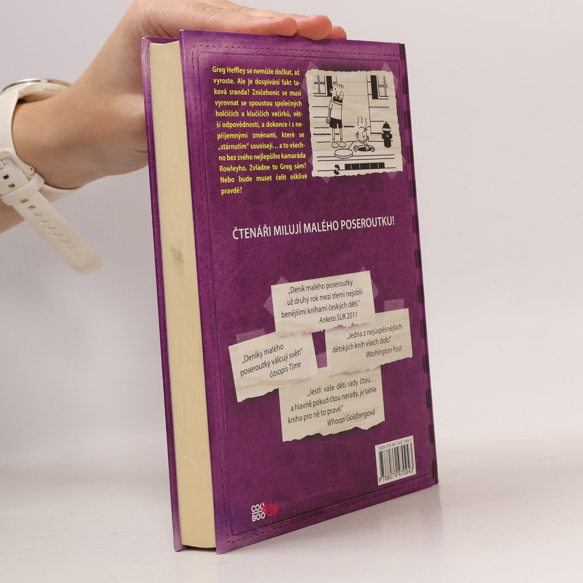 Jeff Kinney Deník malého poseroutky 5. Ošklivá pravda
