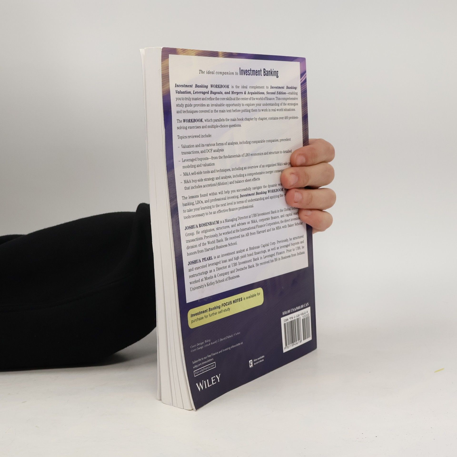 Joshua Rosenbaum Investment Banking: Investment Banking Workbook