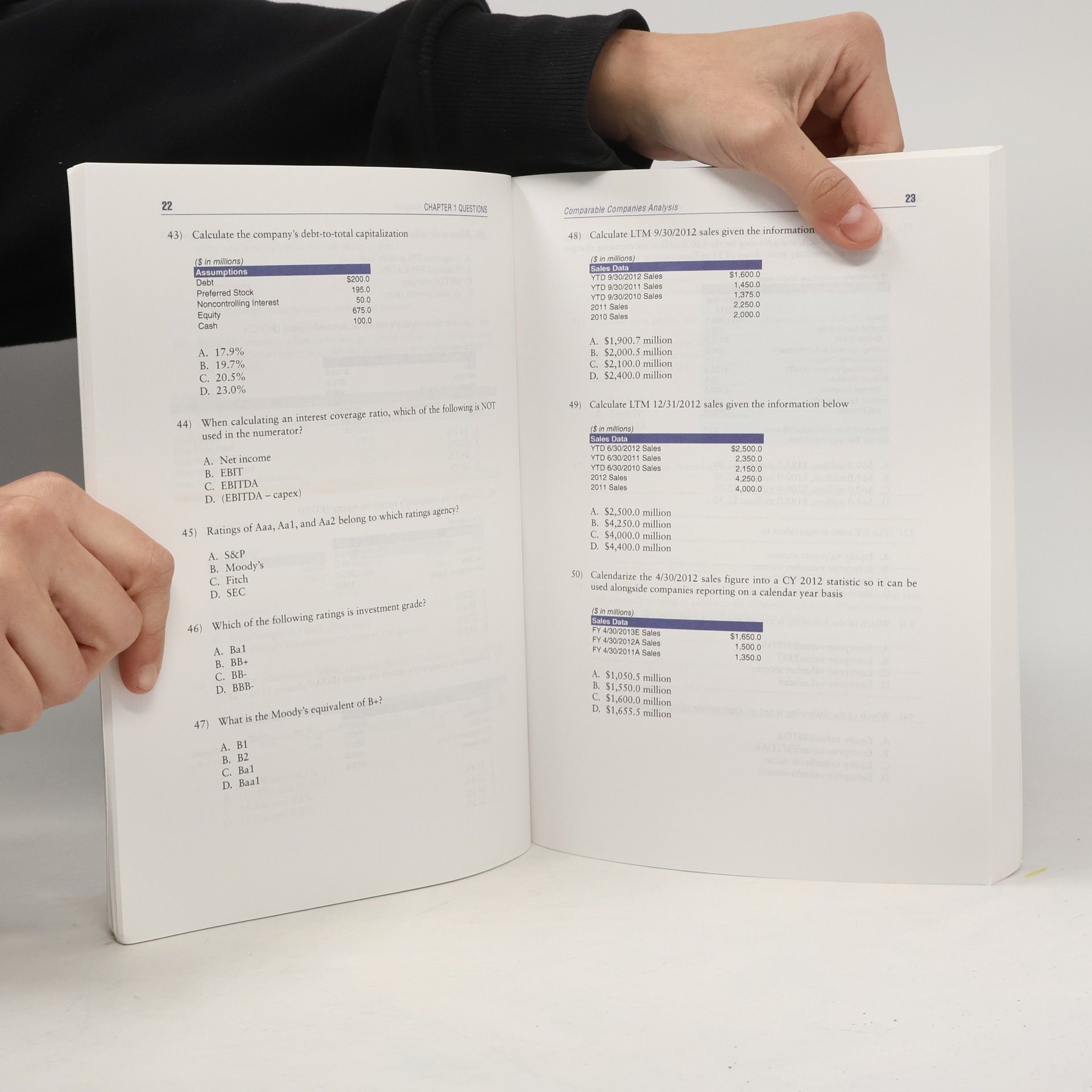 Joshua Rosenbaum Investment Banking: Investment Banking Workbook