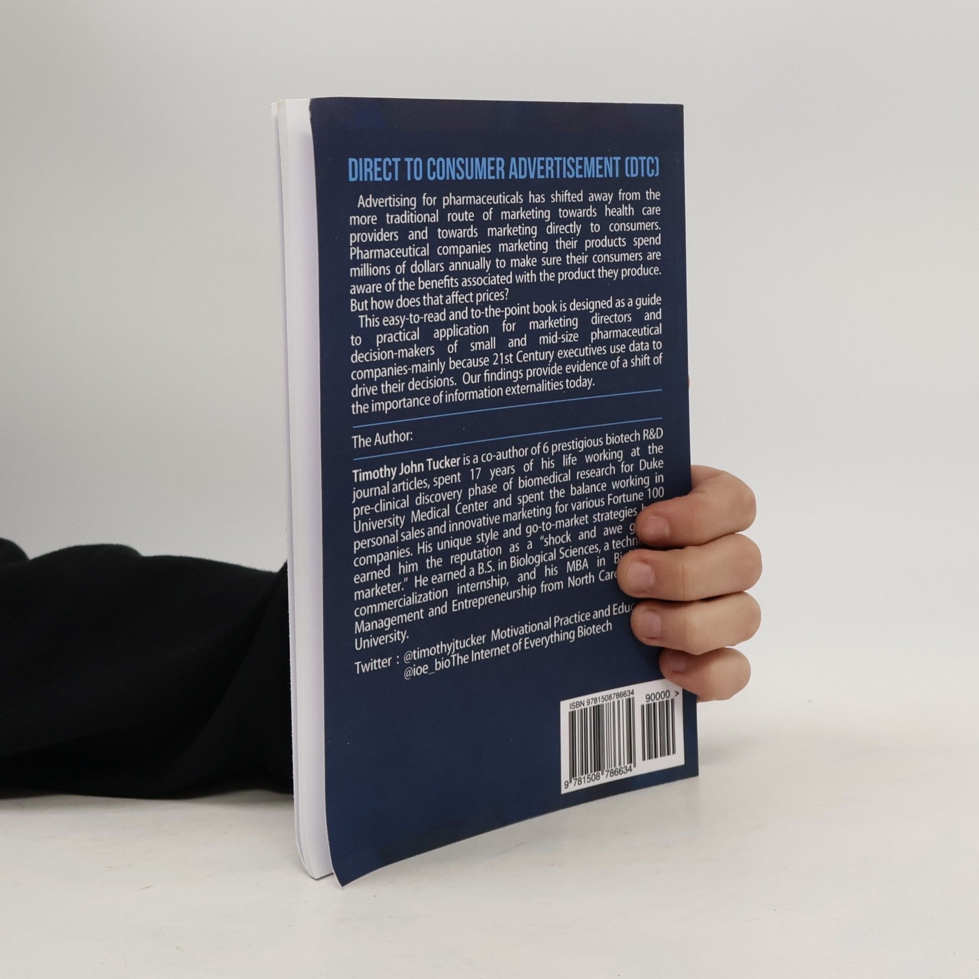 Timothy John Tucker Direct to Consumer Advertisement (DTC)