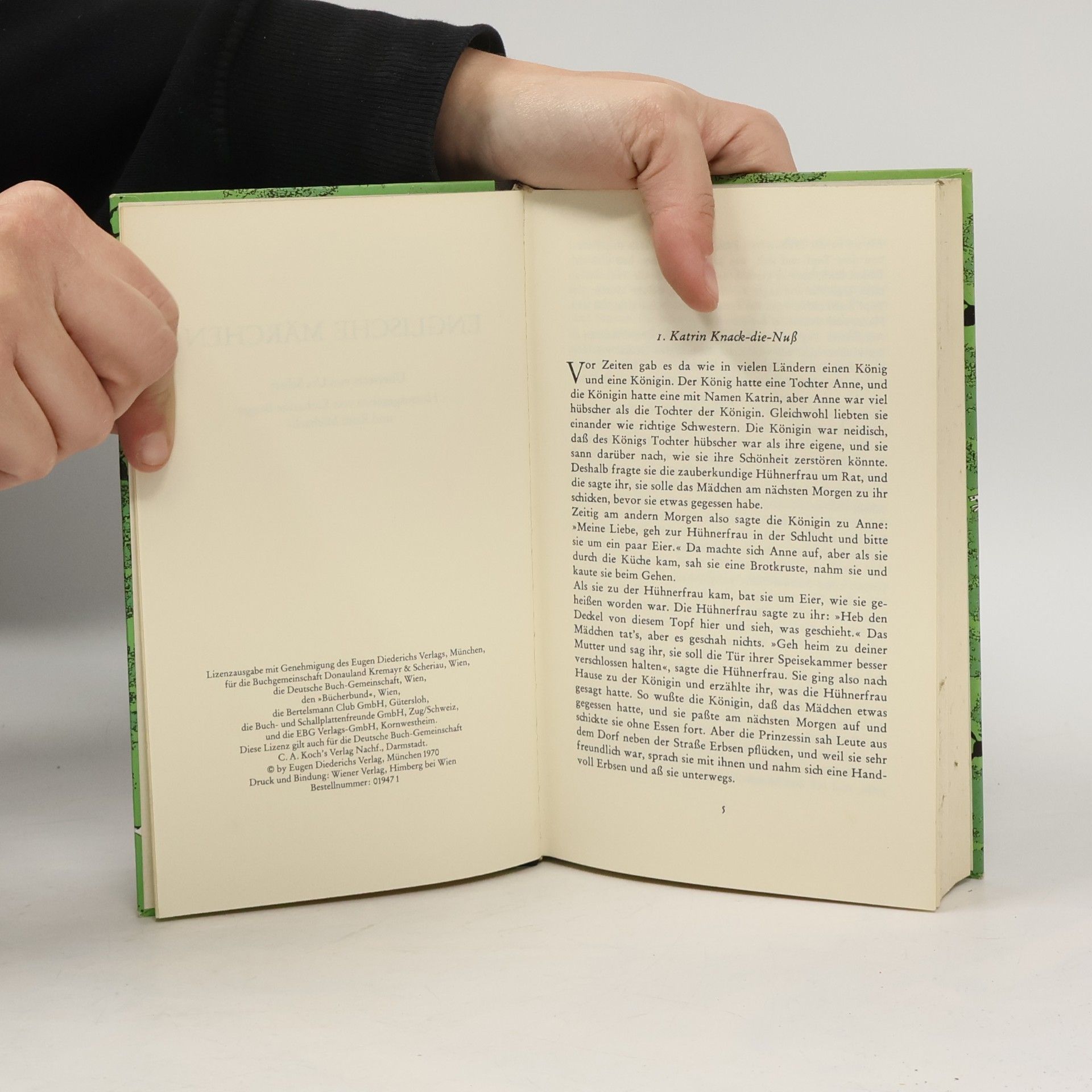Alfred Ehrentreich Englische Volksmärchen