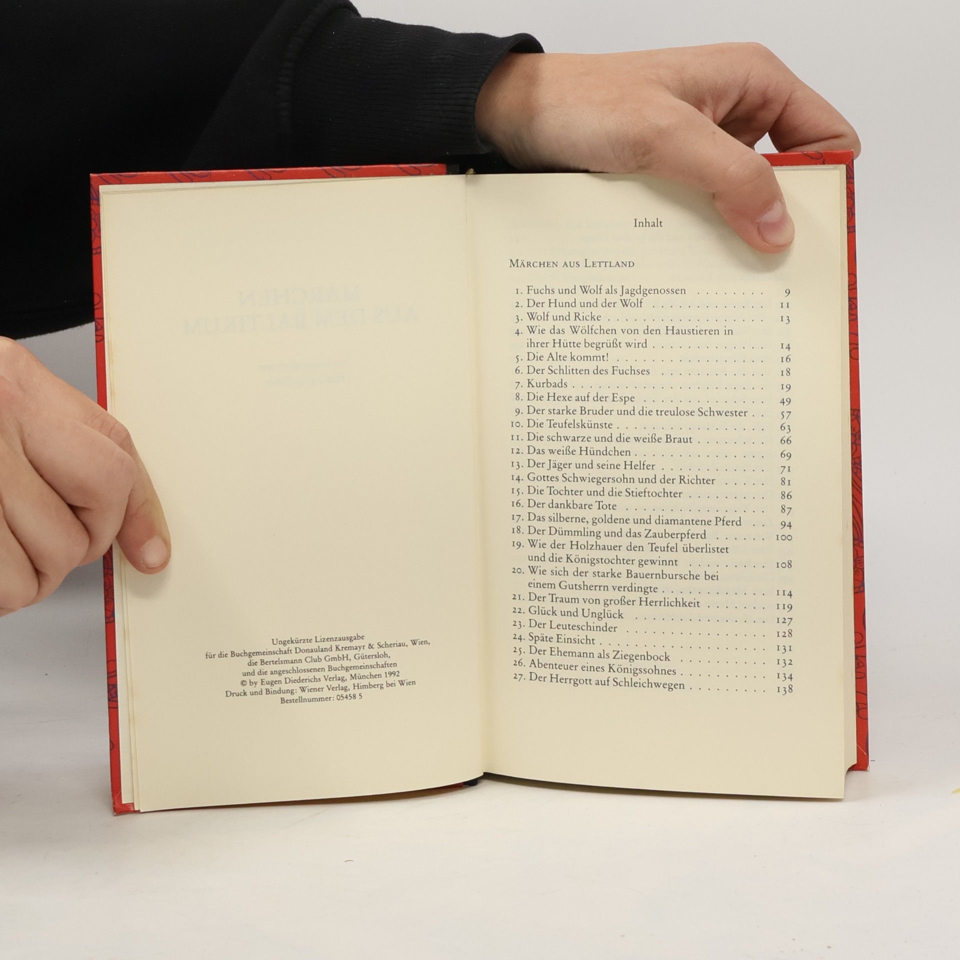 Hans-Jörg Uther Märchen aus dem Baltikum