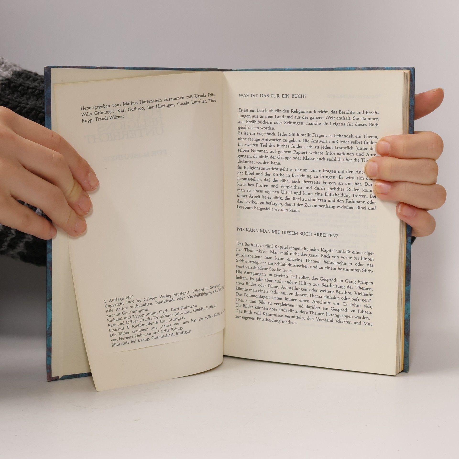 Hubertus Halbfas Lesebuch für den Religionsunterricht
